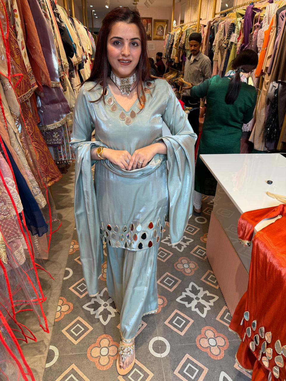 Mirror Glow Suit Set