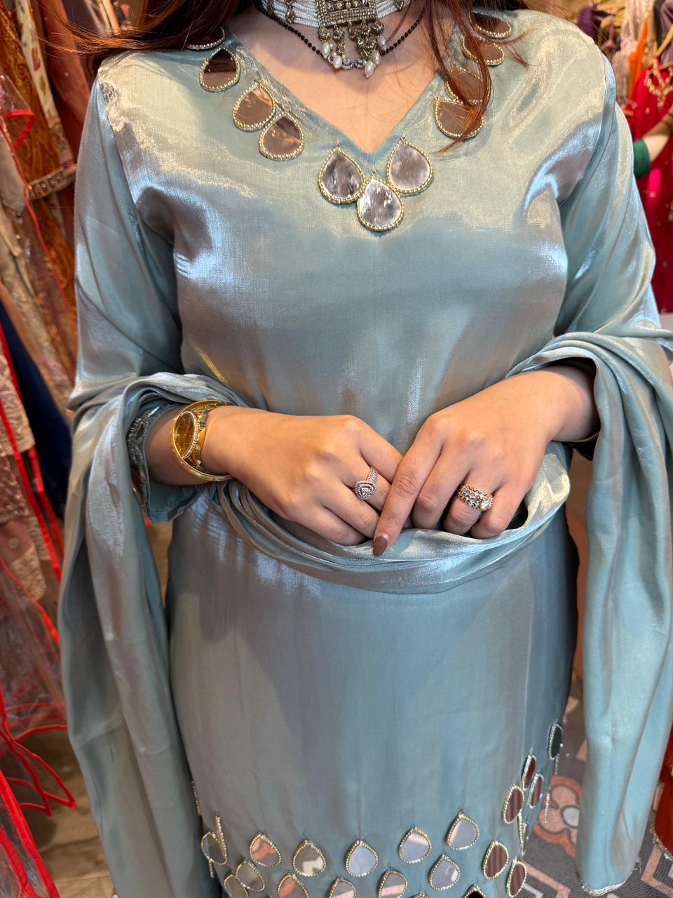 Mirror Glow Suit Set