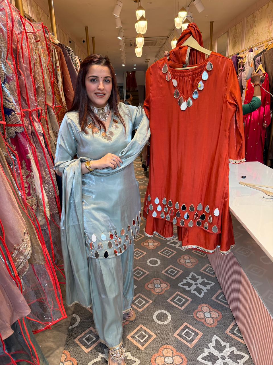 Mirror Glow Suit Set