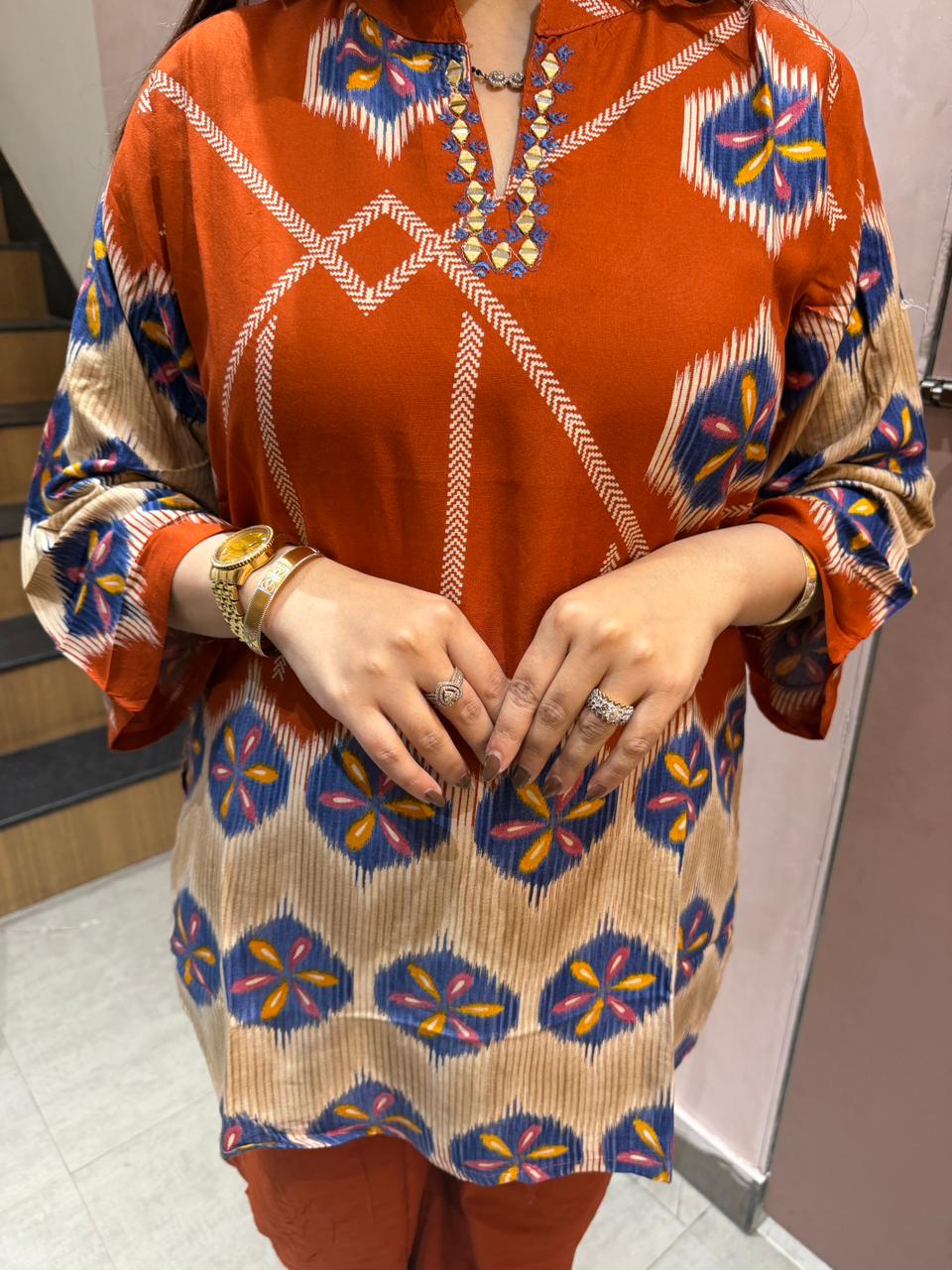 Ruhan  Ethnic Co-Ord Set