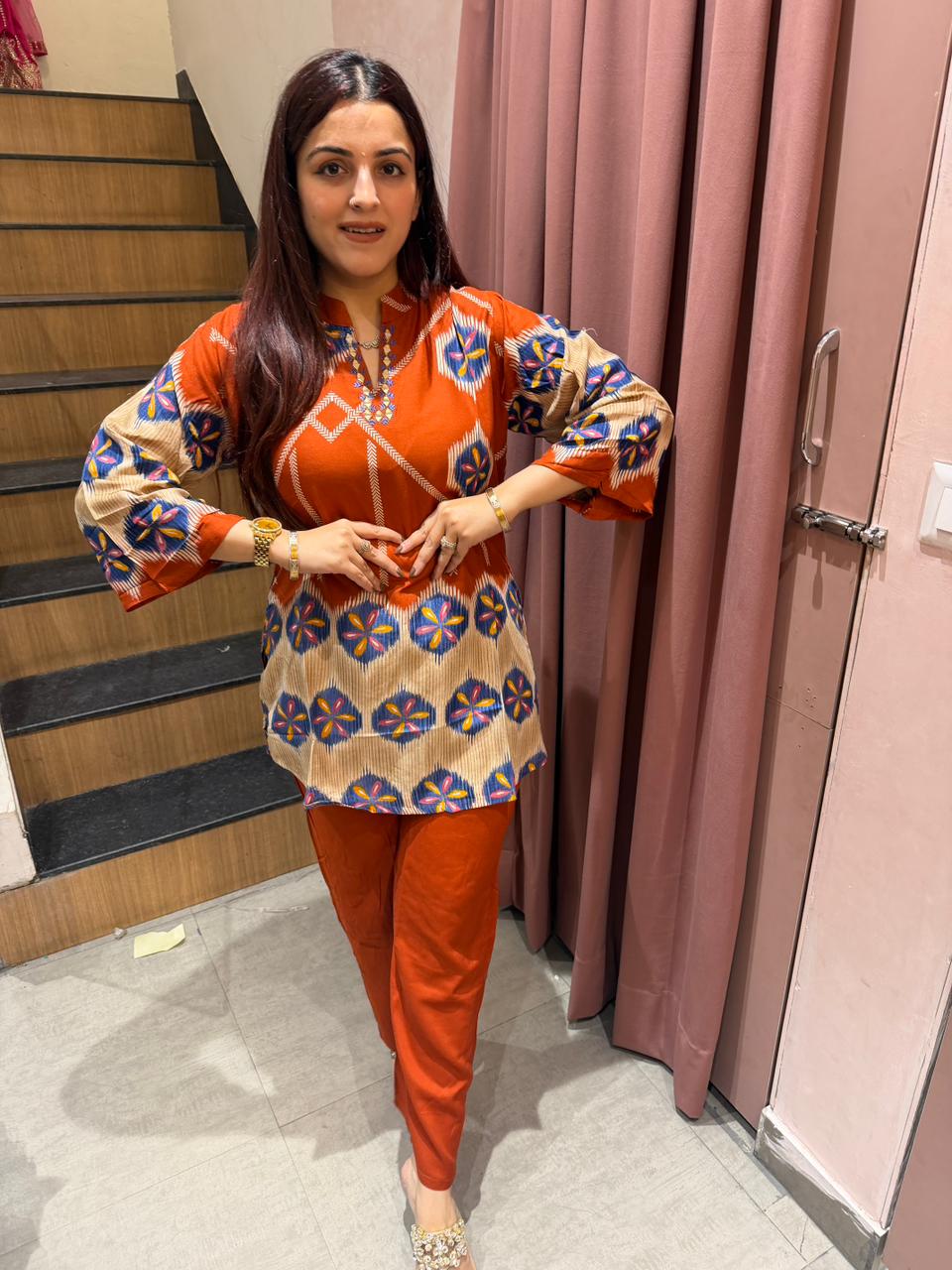Ruhan  Ethnic Co-Ord Set