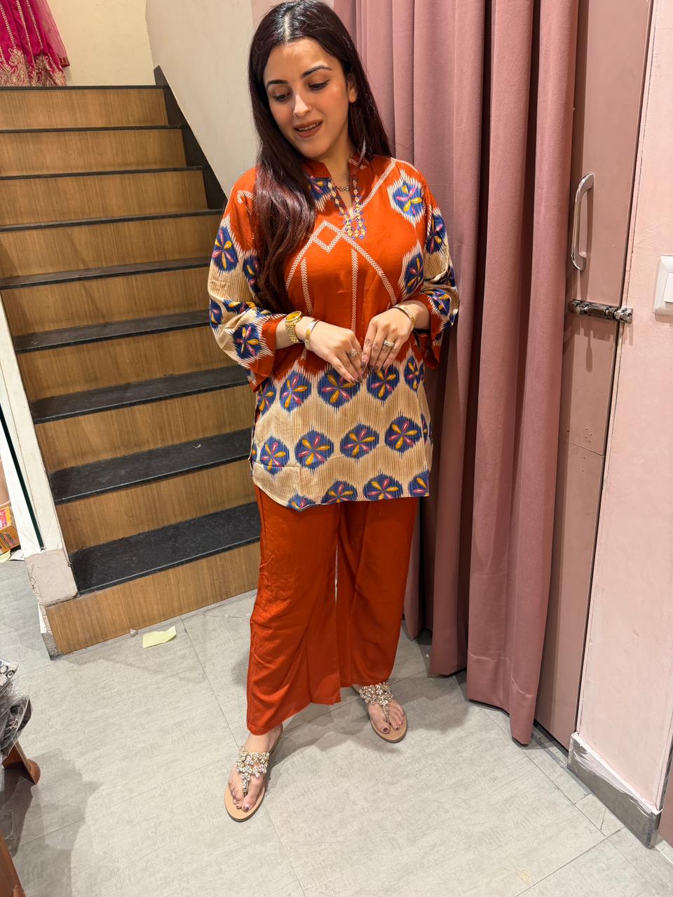 Ruhan  Ethnic Co-Ord Set