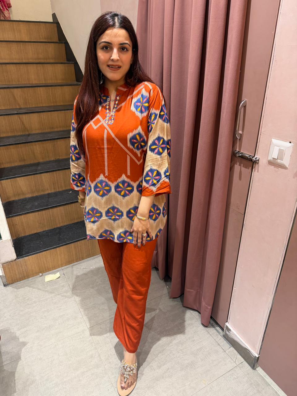 Ruhan  Ethnic Co-Ord Set