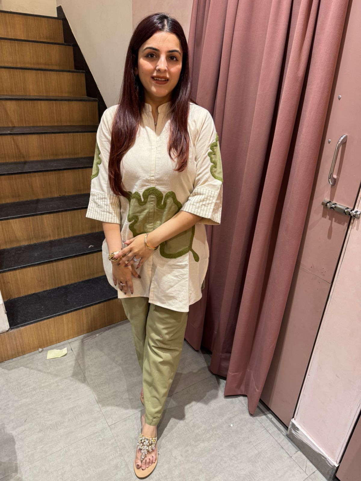 Sin Leaf Elegance Co-Ord Set