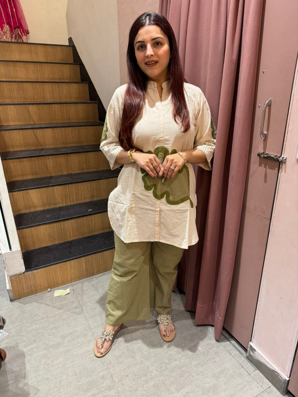 Sin Leaf Elegance Co-Ord Set