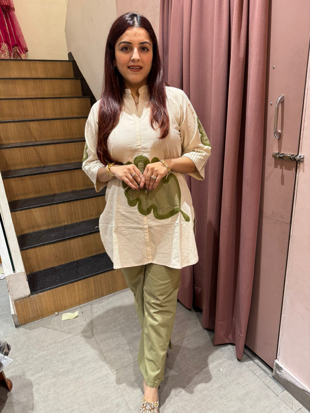 Sin Leaf Elegance Co-Ord Set