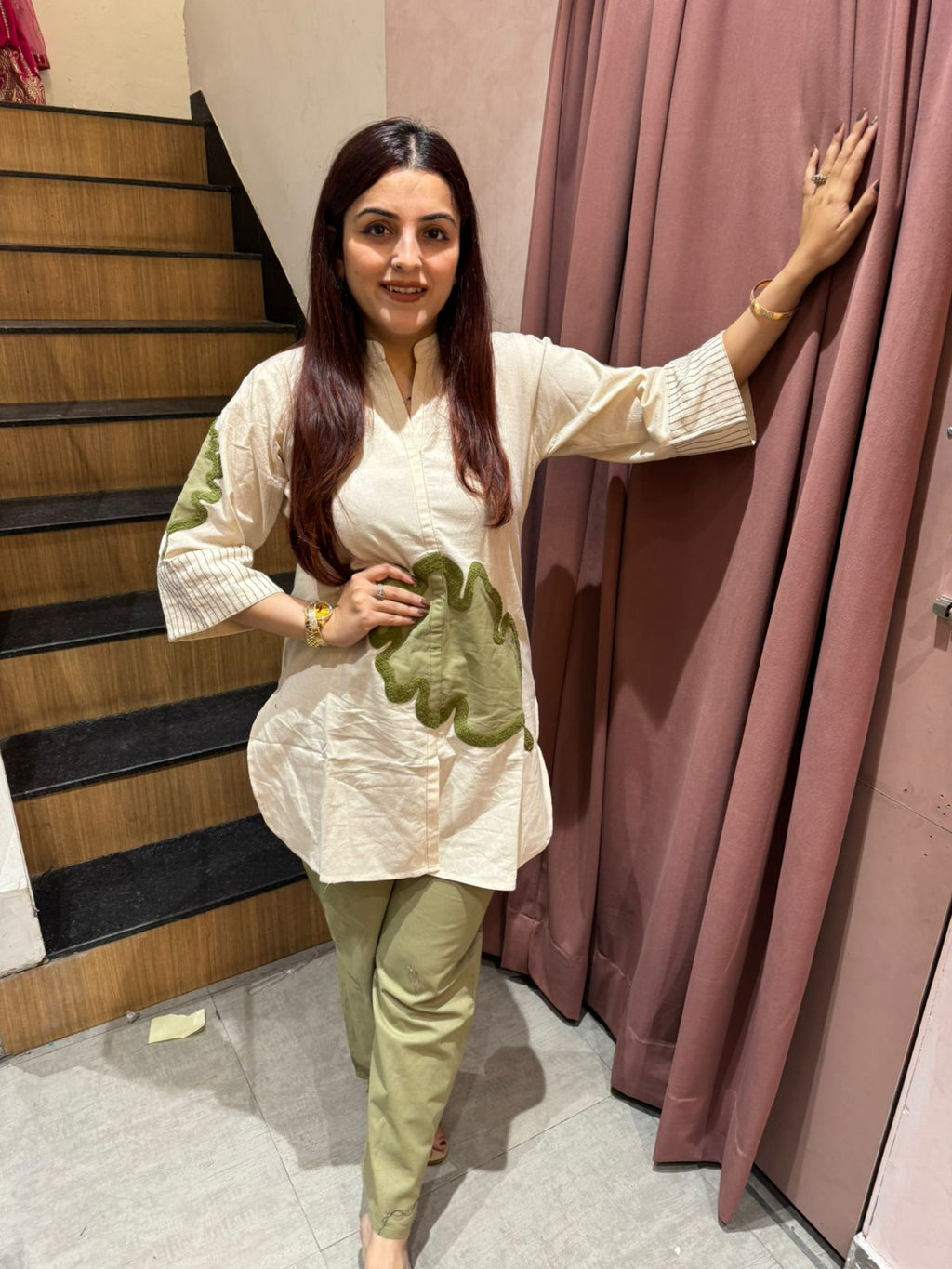 Sin Leaf Elegance Co-Ord Set