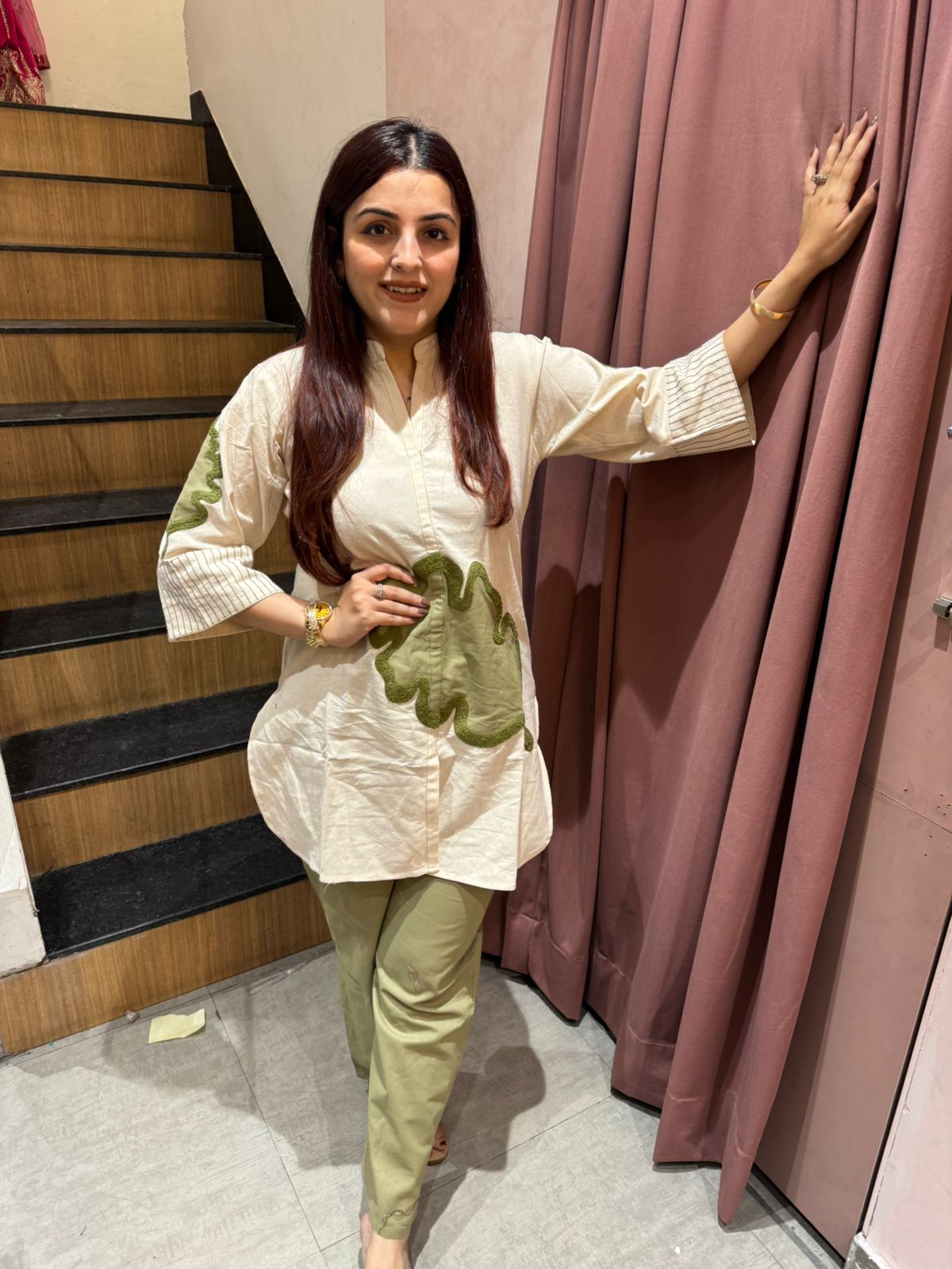 Sin Leaf Elegance Co-Ord Set