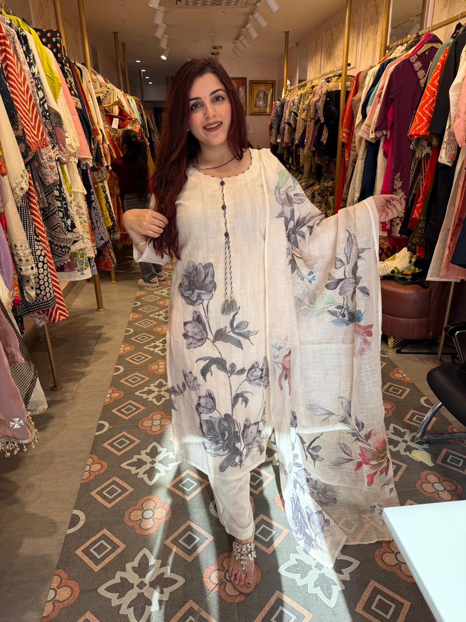 Isha  Blossom Serenity Suit Set
