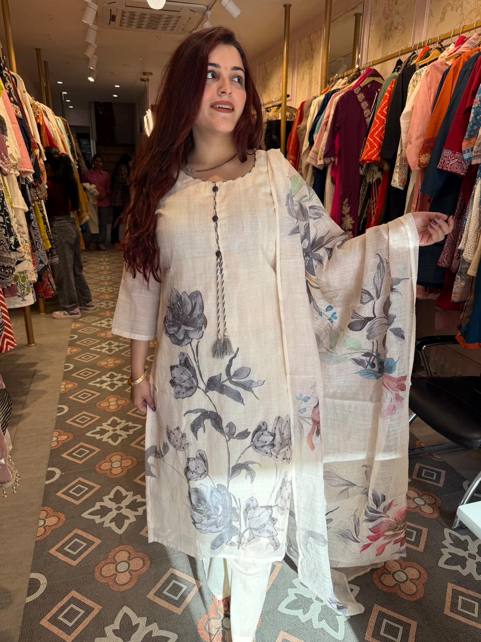 Isha  Blossom Serenity Suit Set
