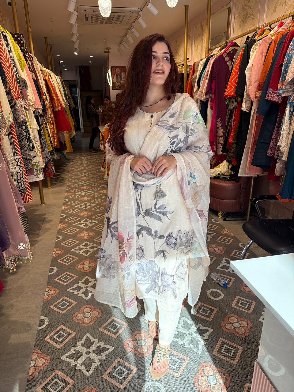 Isha  Blossom Serenity Suit Set