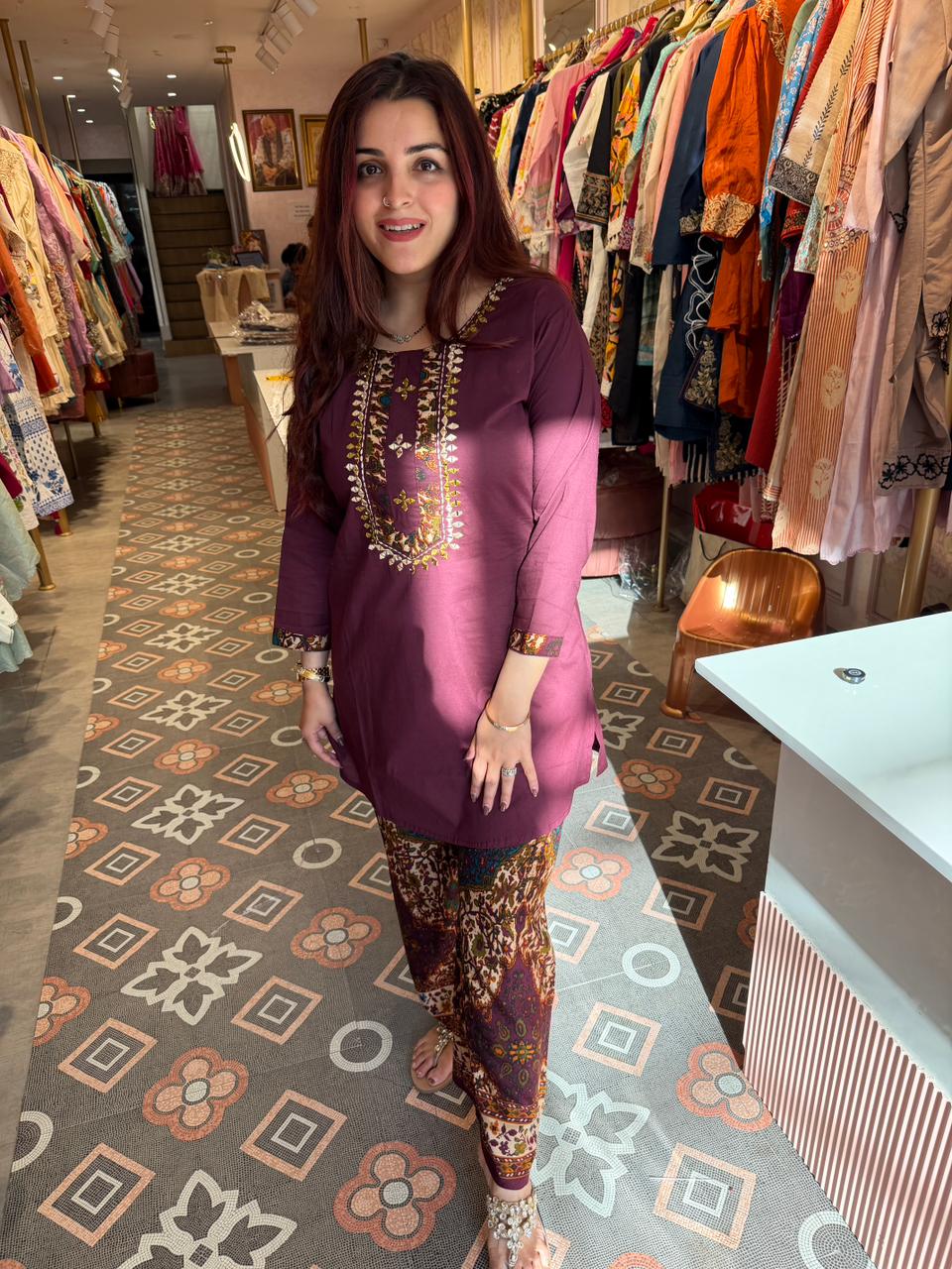 Soan Printed Cord Set