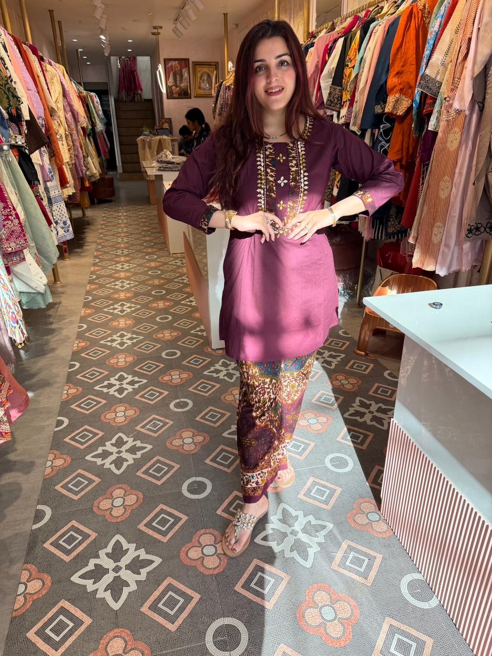 Soan Printed Cord Set