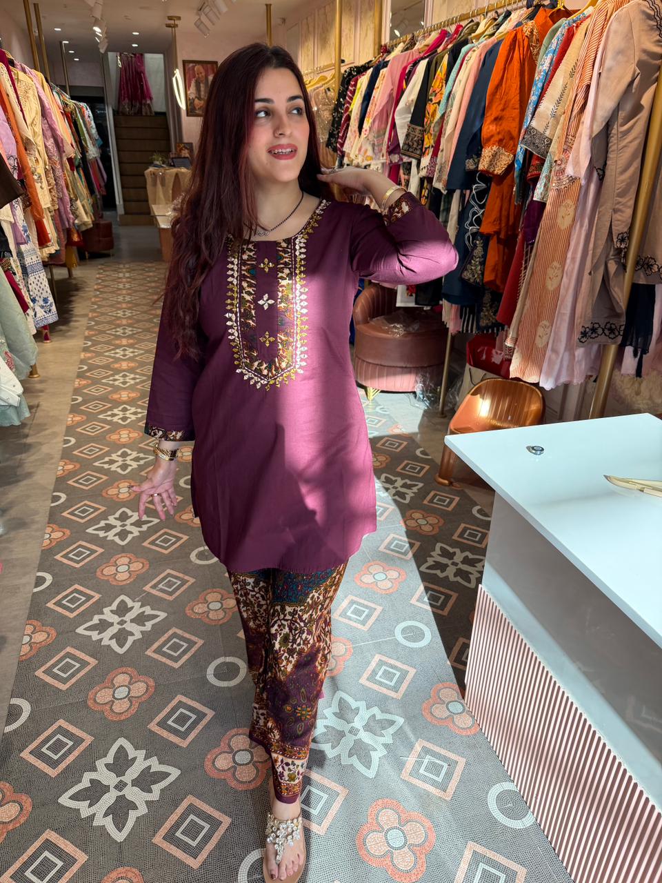 Soan Printed Cord Set