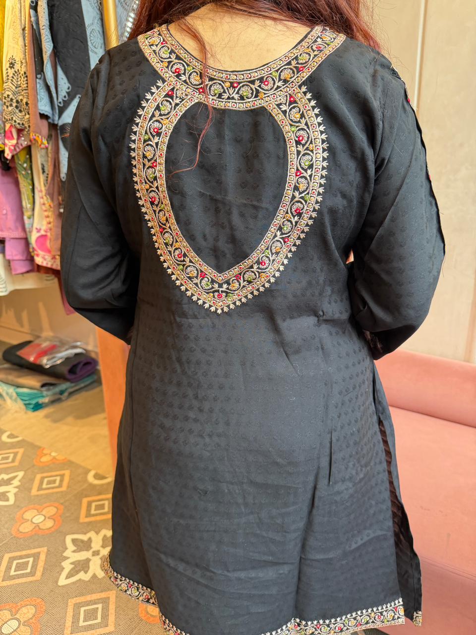 Sara Embroidered Cord Set