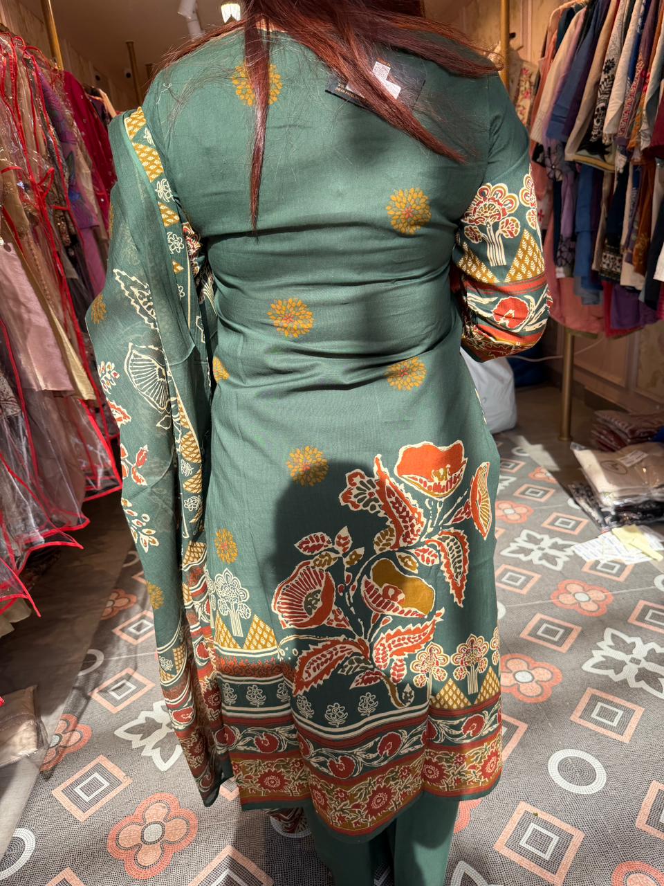 ARIA Printed Suit Set