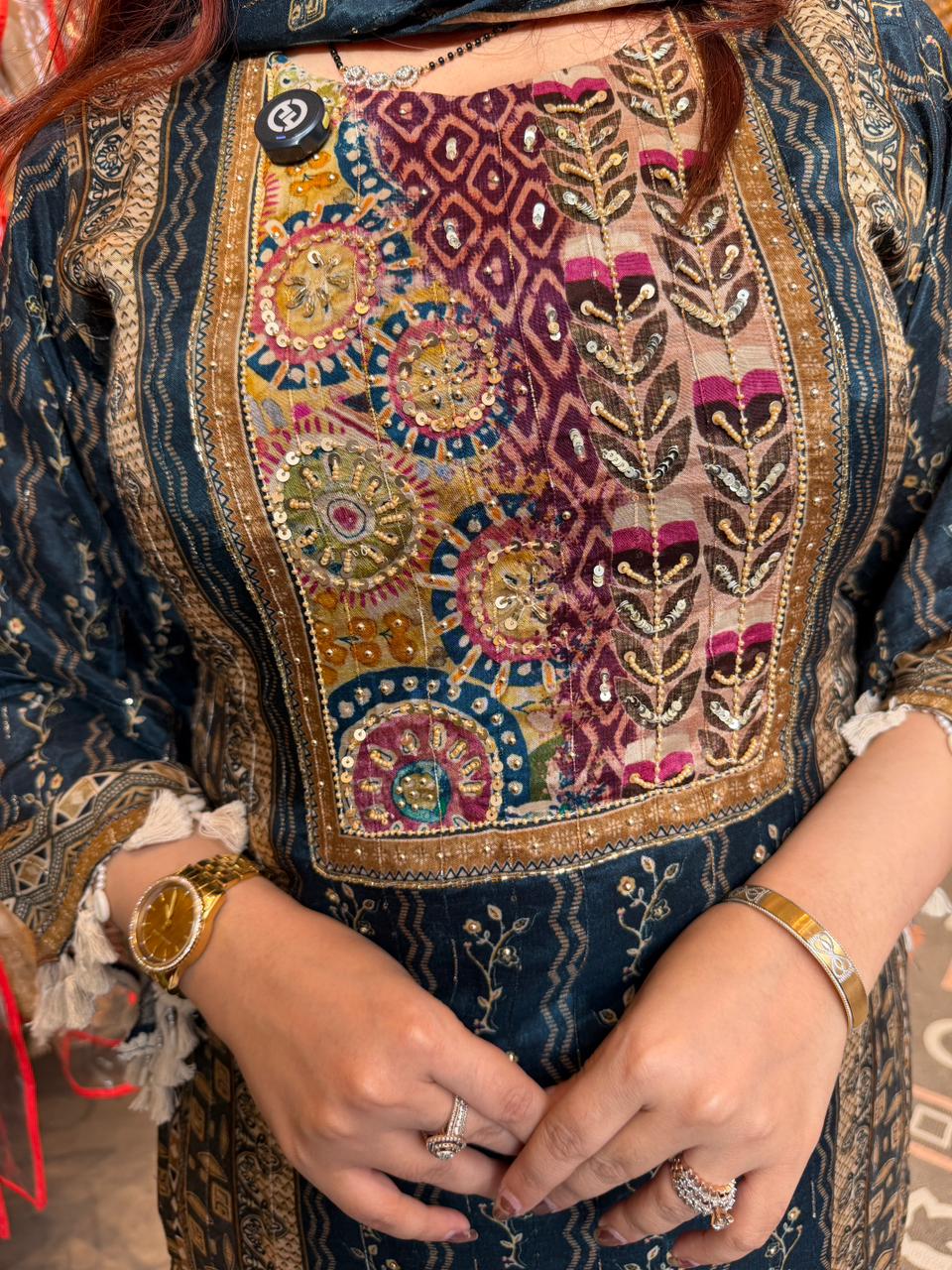 Julia Embroidered Suit Set