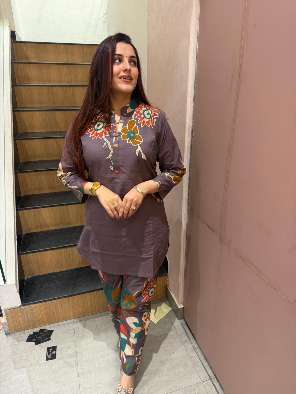 Molly Embroidered Co-Ord Set