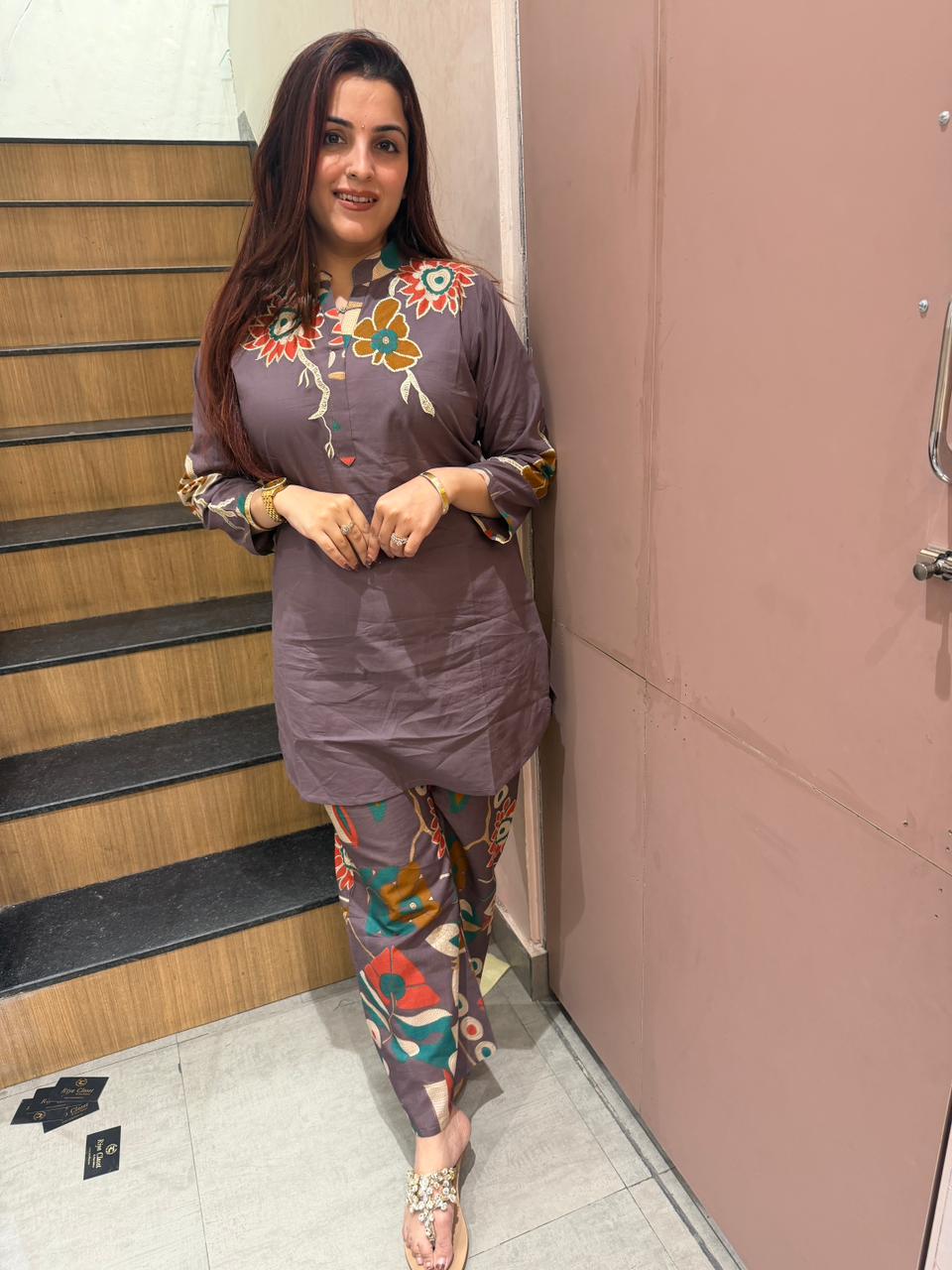 Molly Embroidered Co-Ord Set