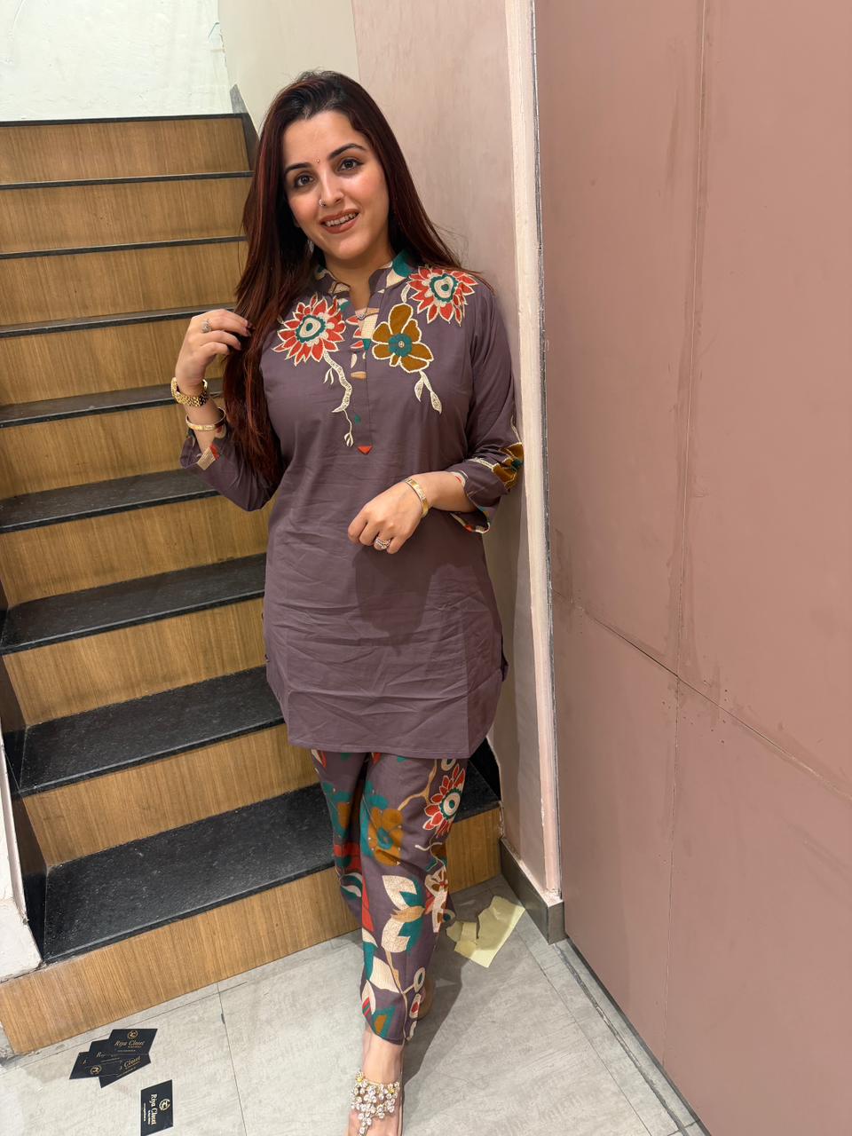 Molly Embroidered Co-Ord Set