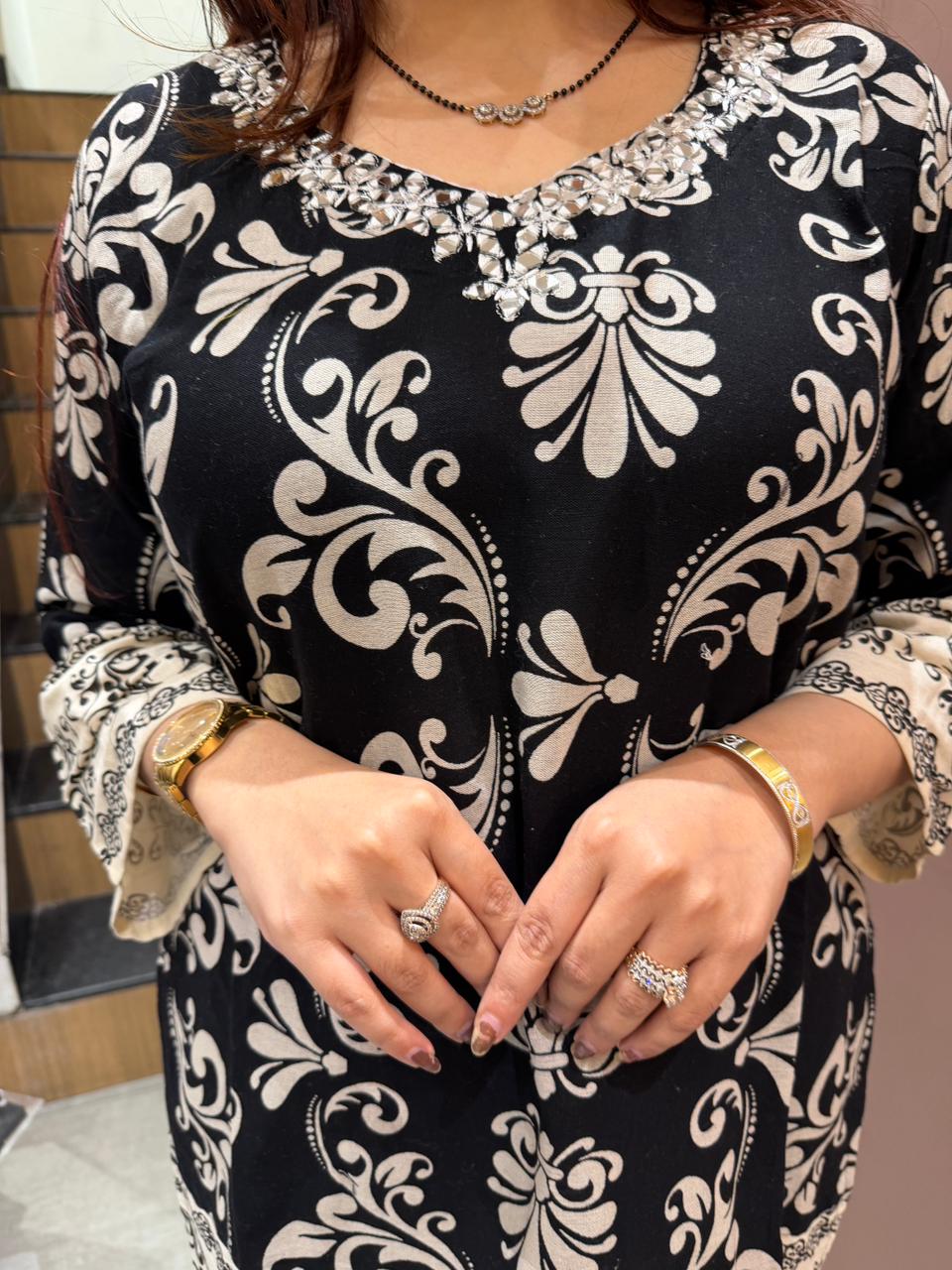 Noir Regal Co-Ord Set