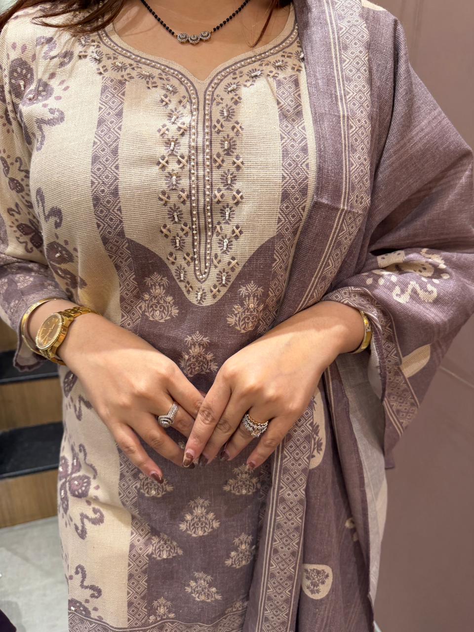 Shinu Heritage Printed Suit Set