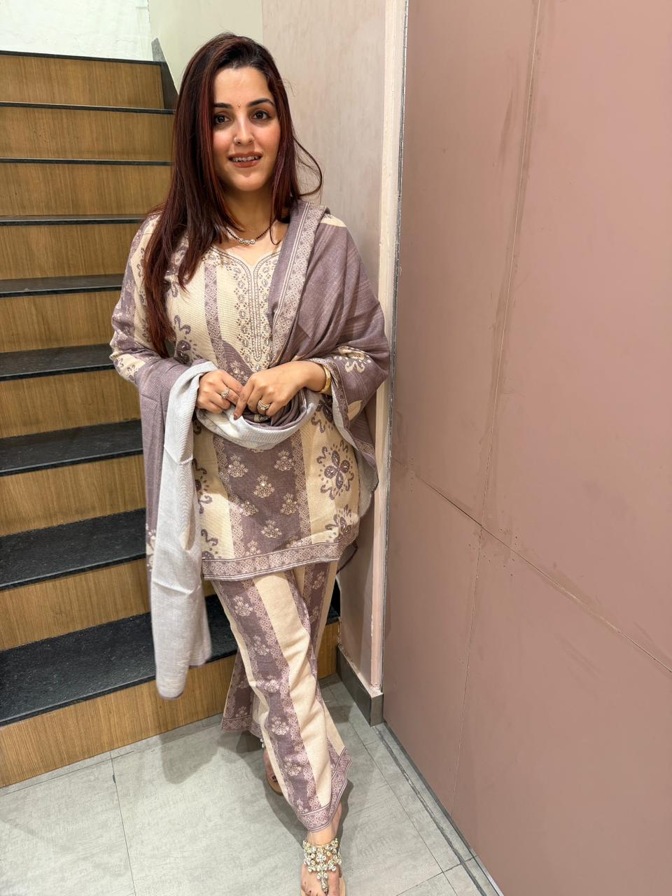 Shinu Heritage Printed Suit Set