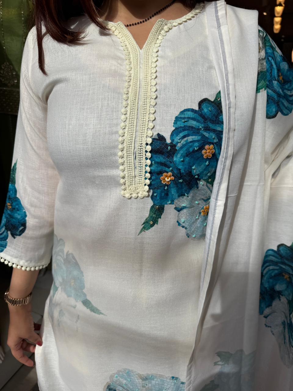 Azar Floral Suit Set