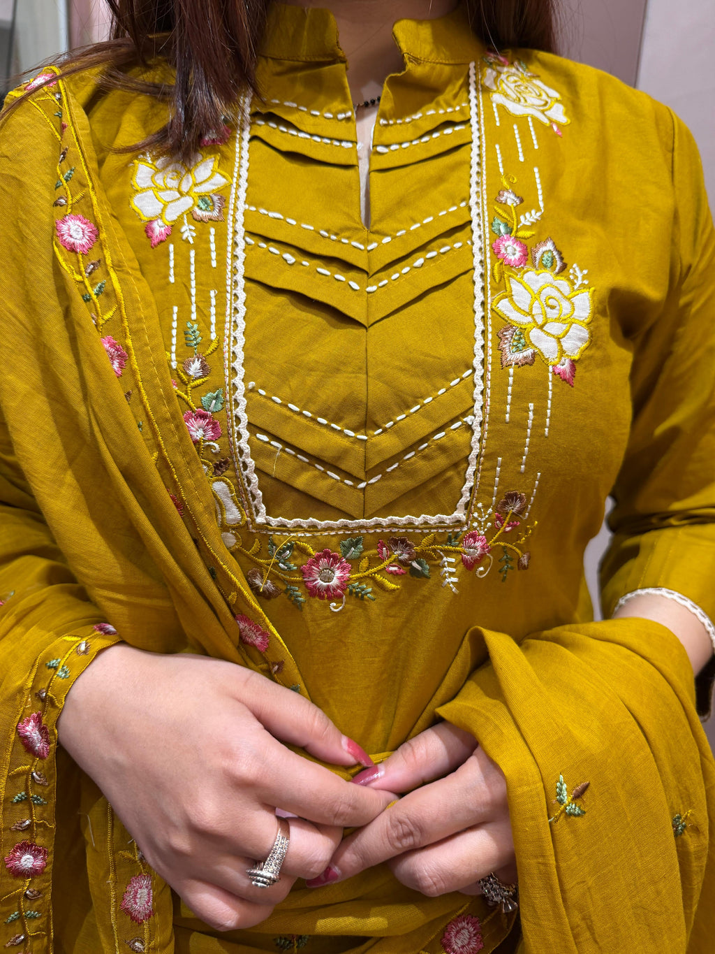 Gulzar Embroidered Suit Set