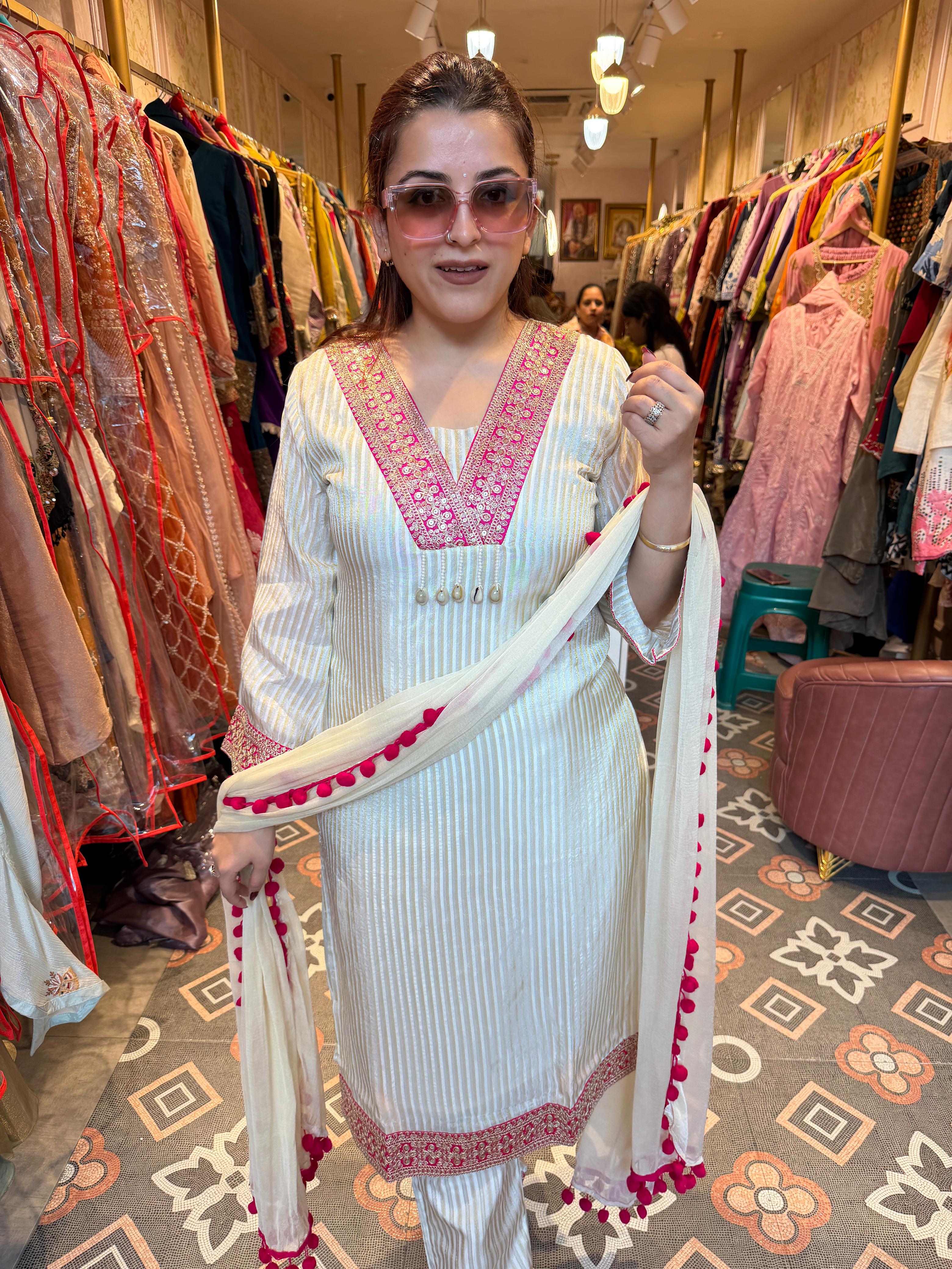 Rani Embroidered Suit set