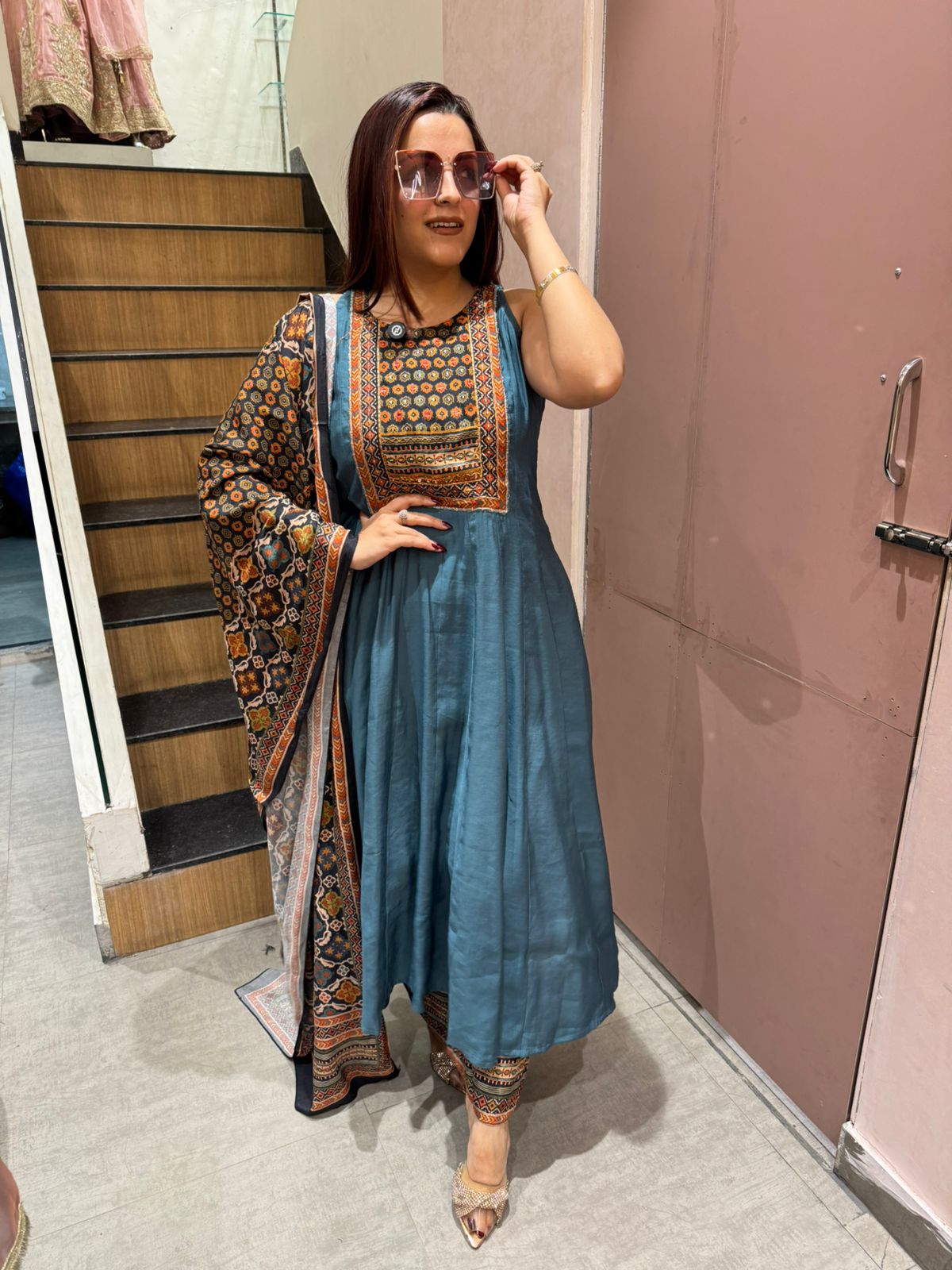 Sonal Ethnic Printed Kurta Set
