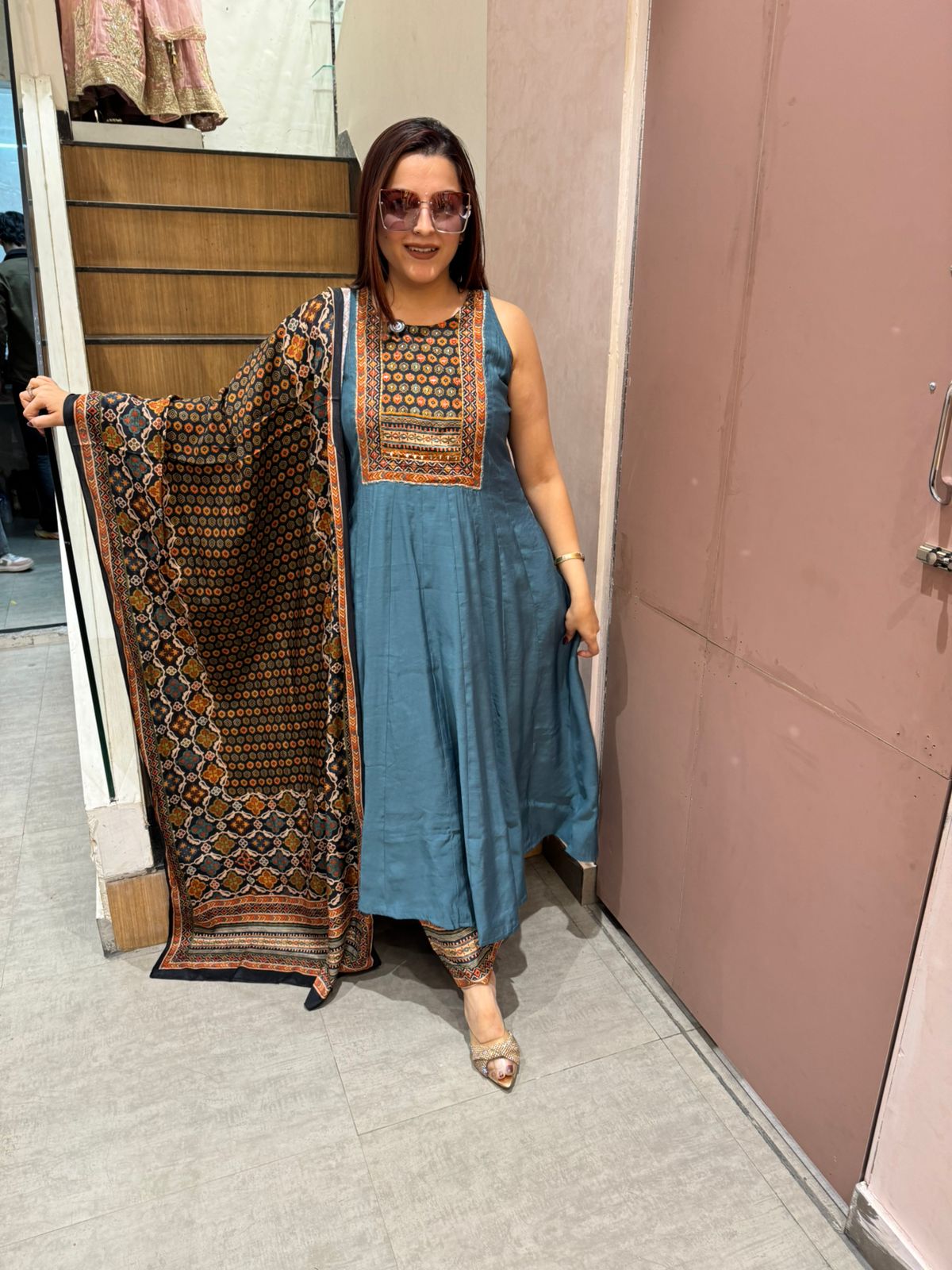Sonal Ethnic Printed Kurta Set