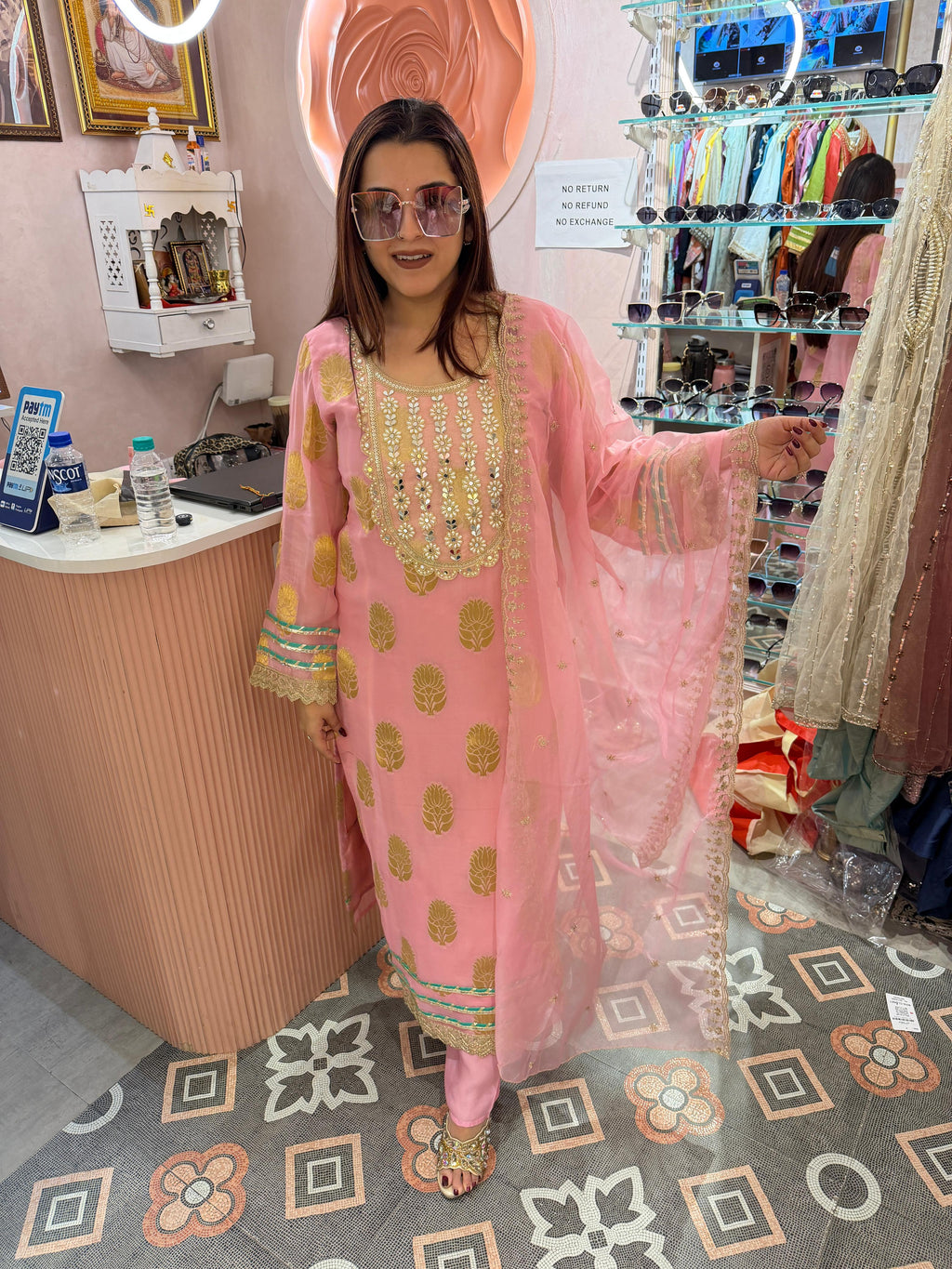 Sufia Embroidered Festive Suit