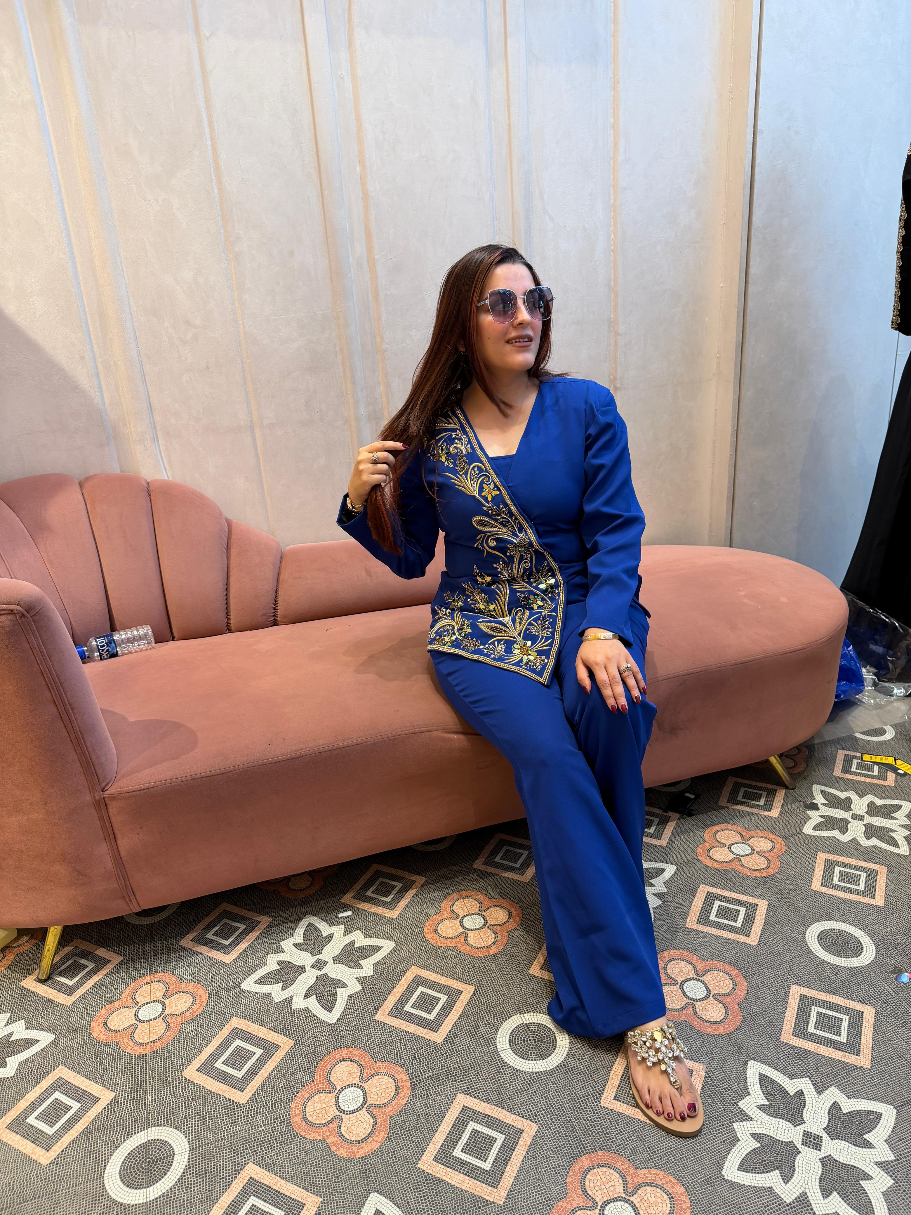 Ruhani  Embroidered Co-Ord Set