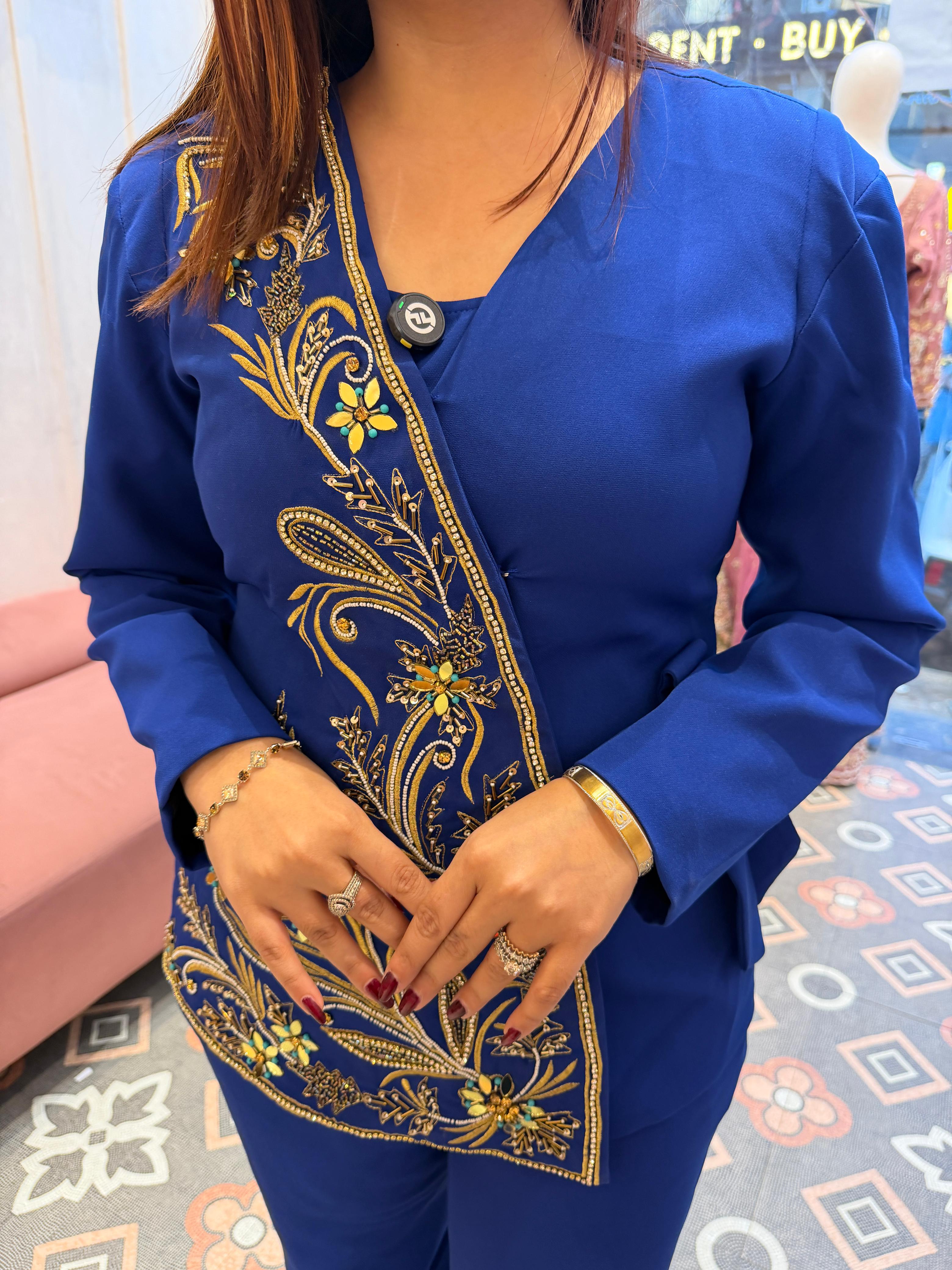 Ruhani  Embroidered Co-Ord Set