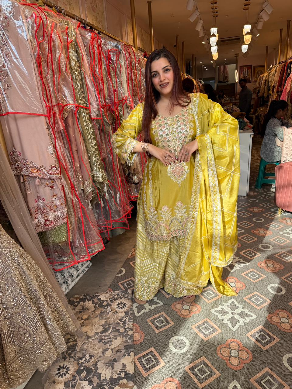 Sunlit Noor Embroidered Suit Set