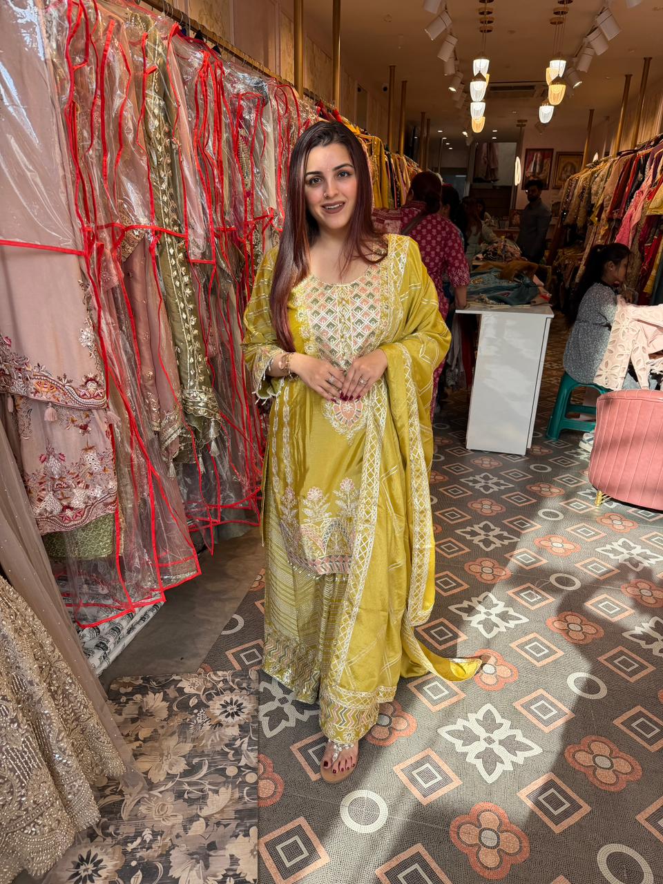 Sunlit Noor Embroidered Suit Set