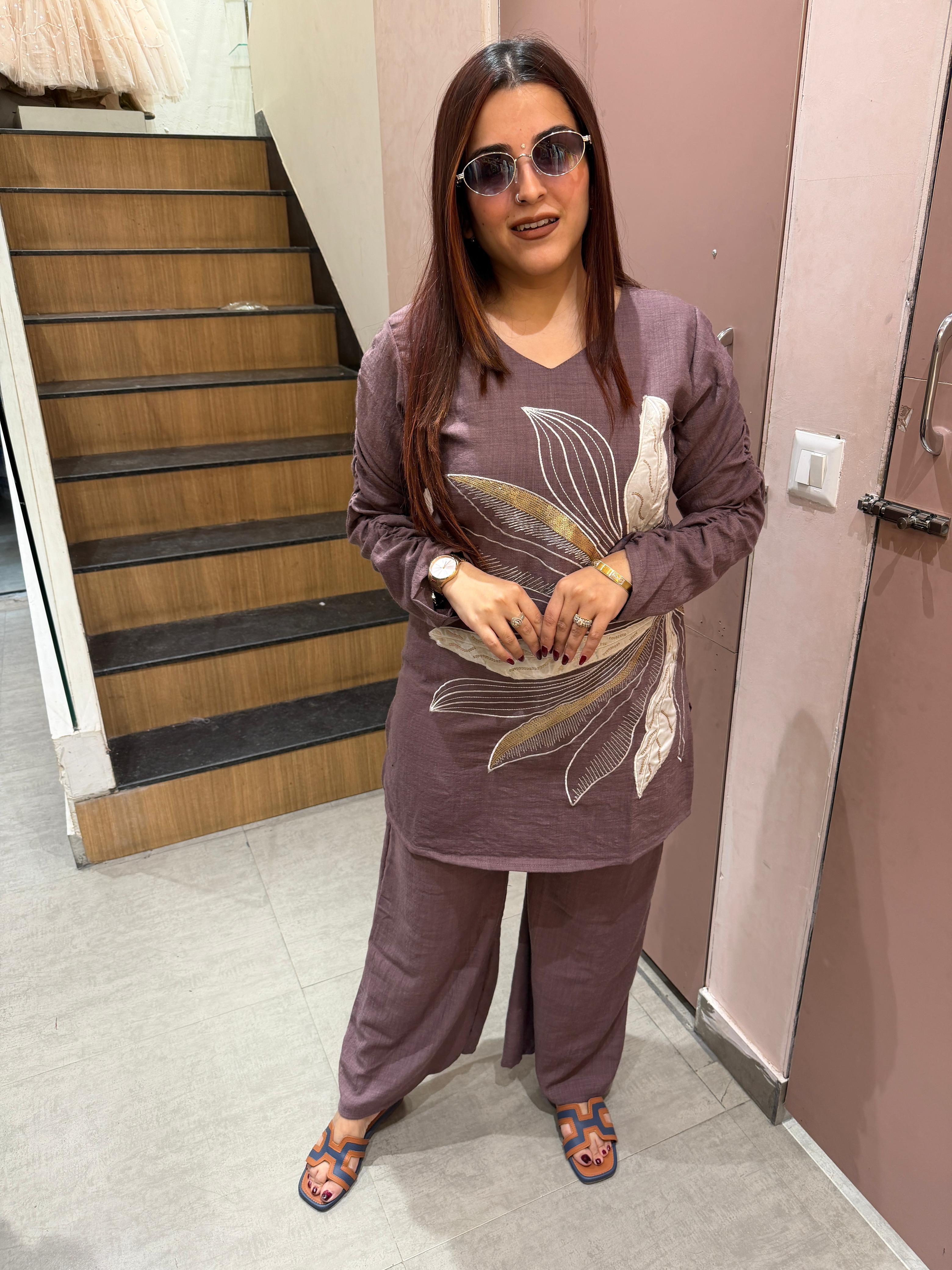 Som embroidered Co-Ord Set