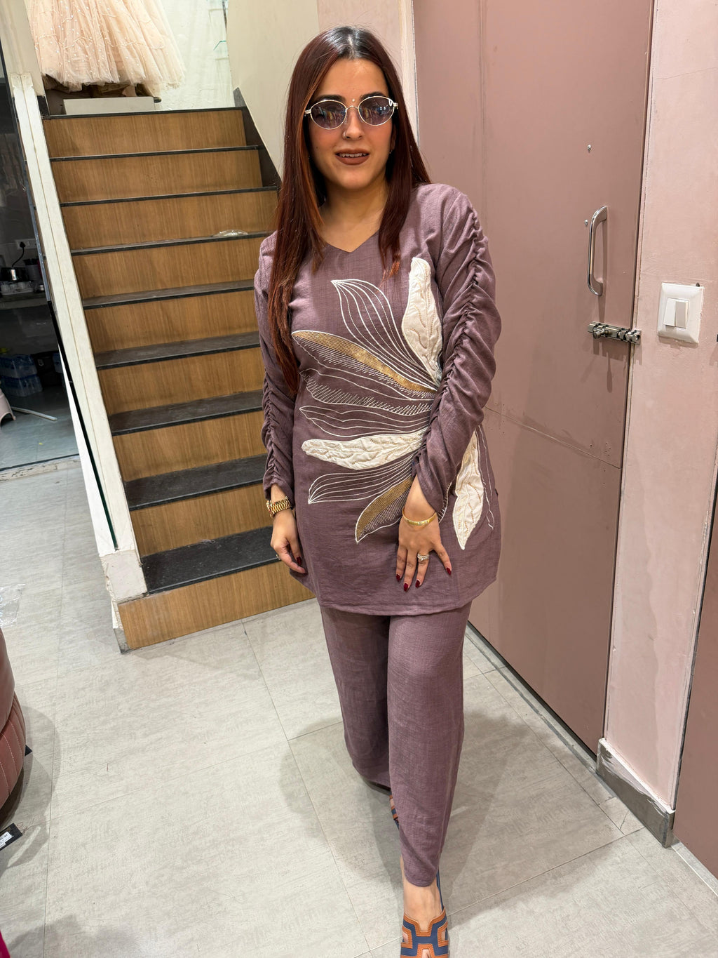 Som embroidered Co-Ord Set