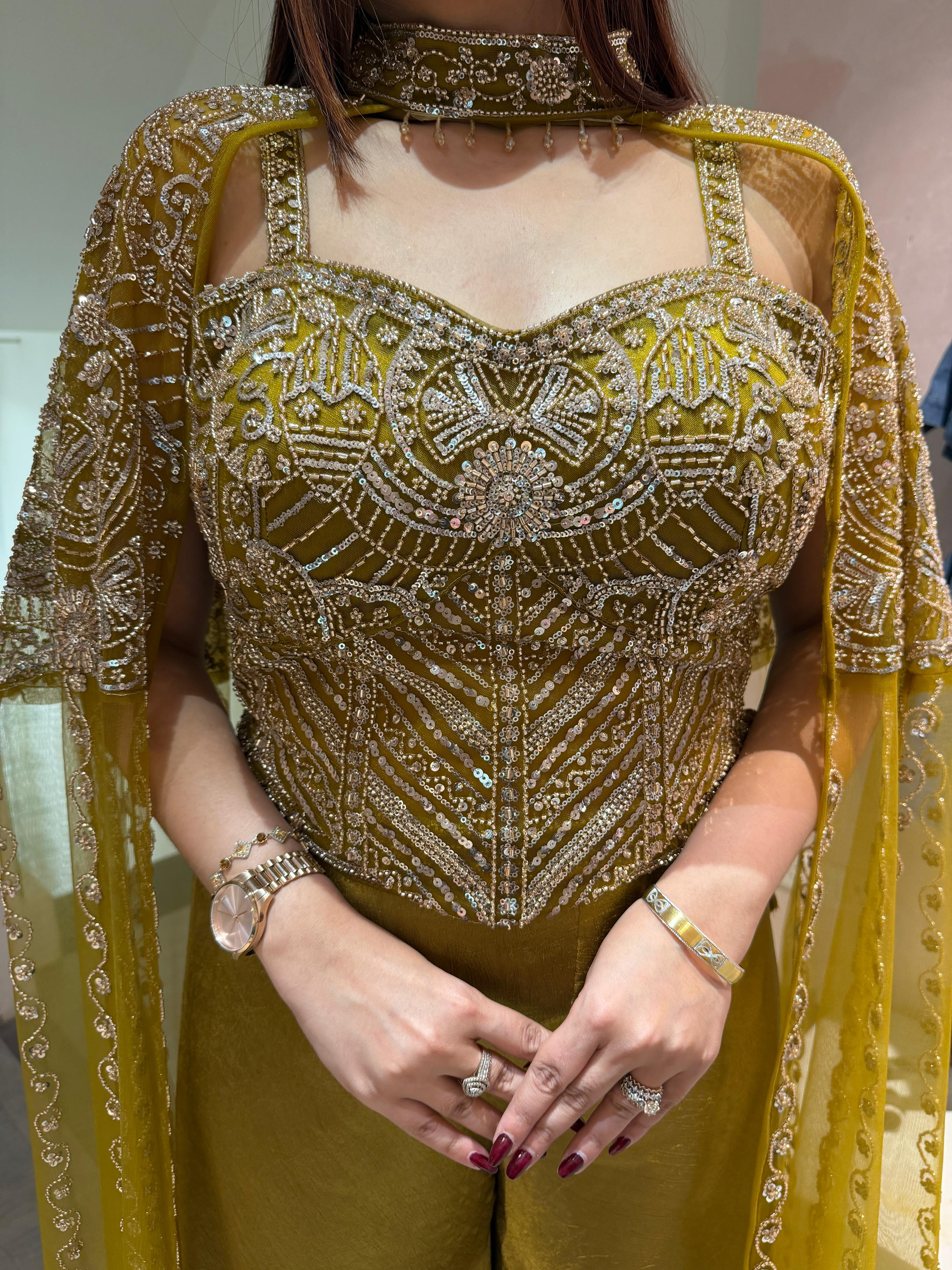 Surbhi Embellished Indo western set