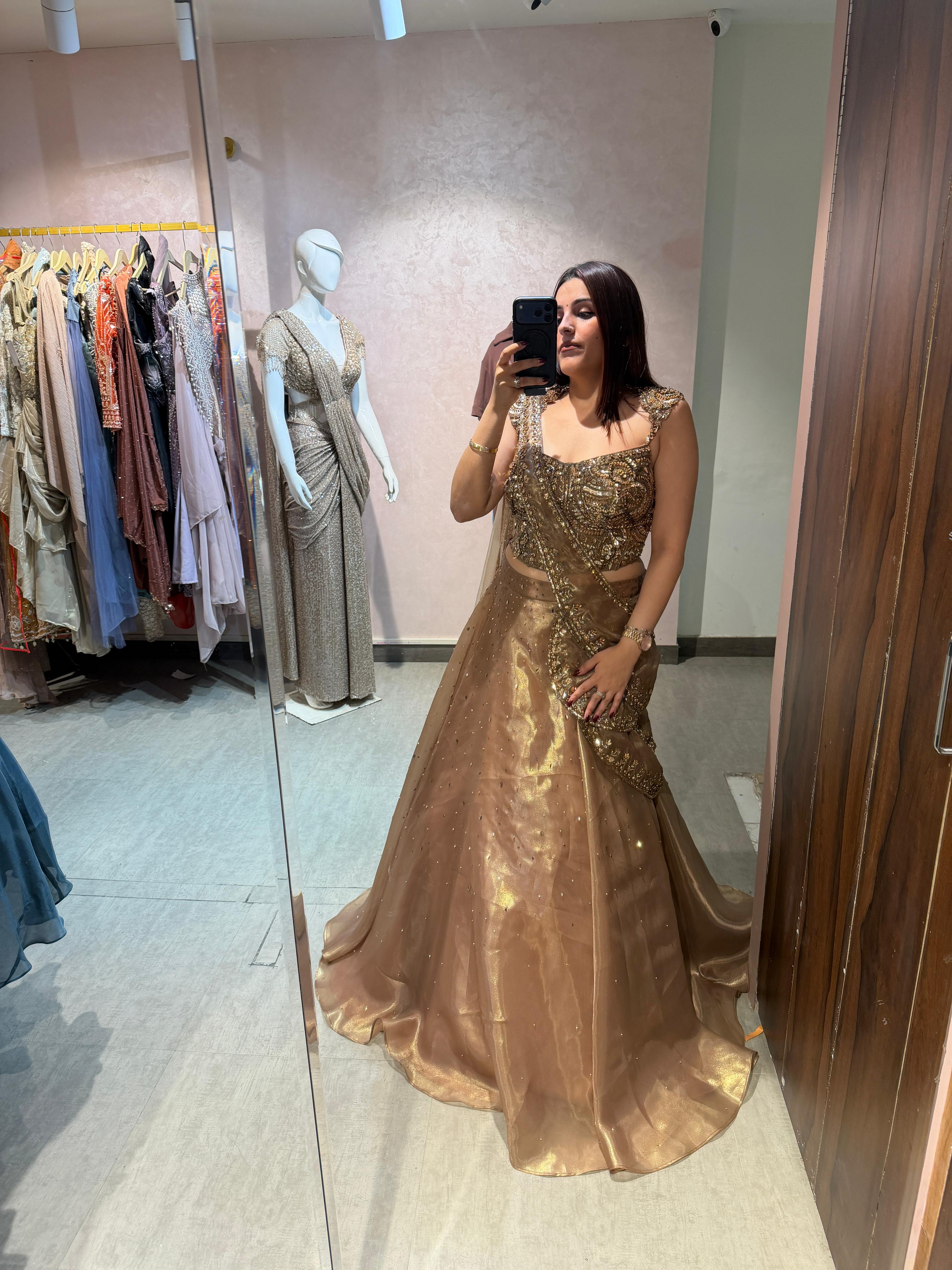 Fairy Drape Lehenga Set