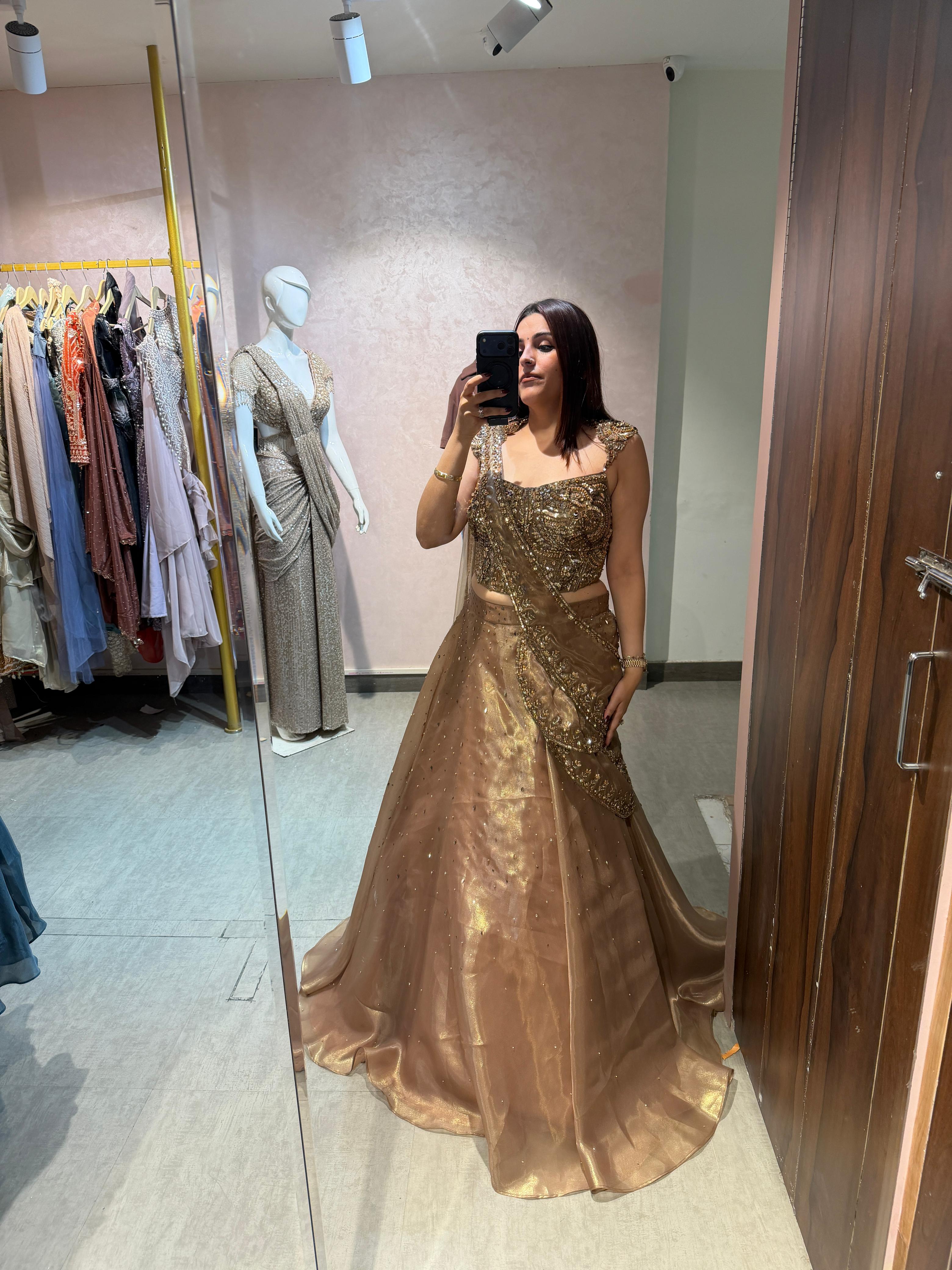 Fairy Drape Lehenga Set