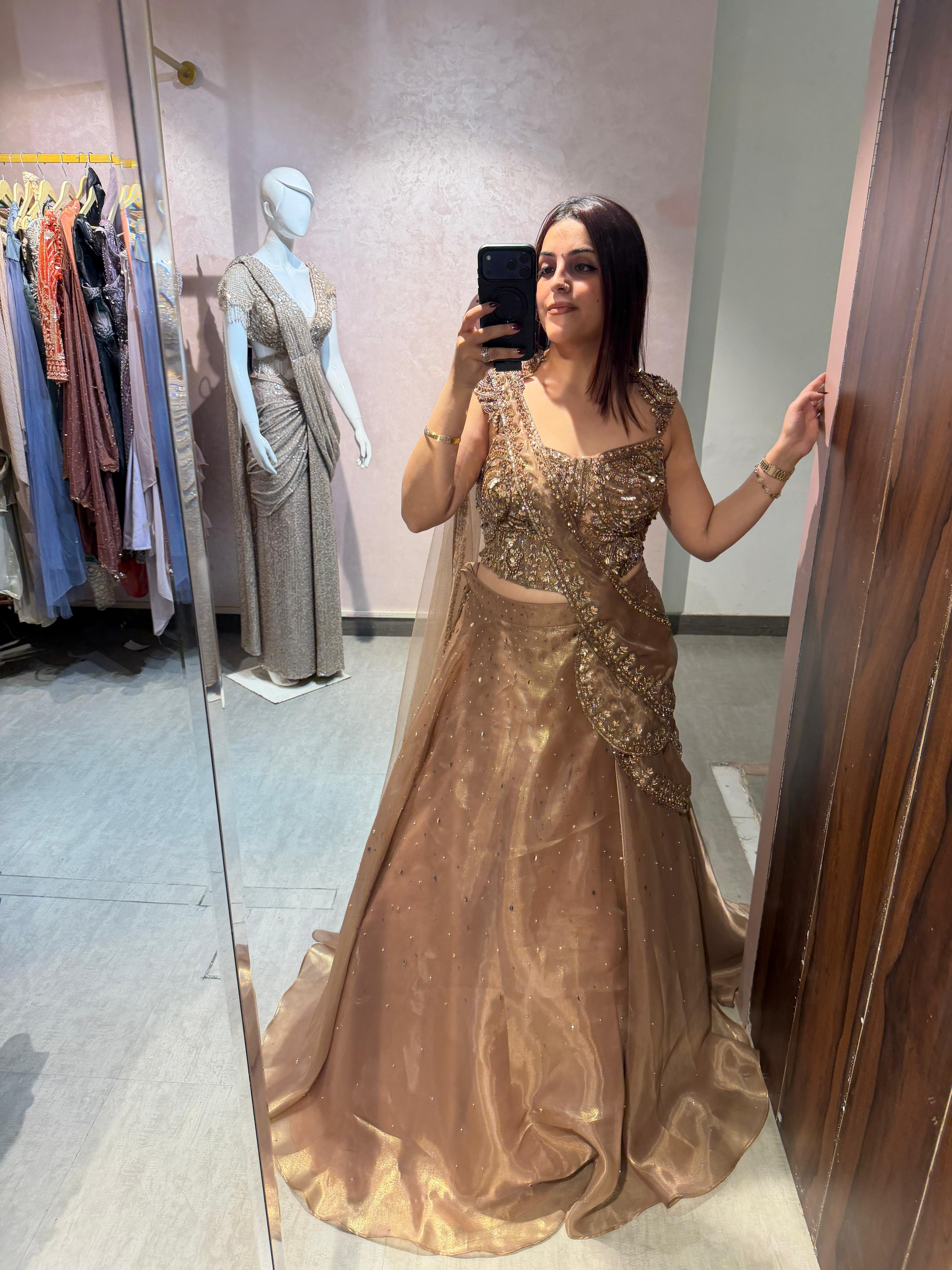 Fairy Drape Lehenga Set