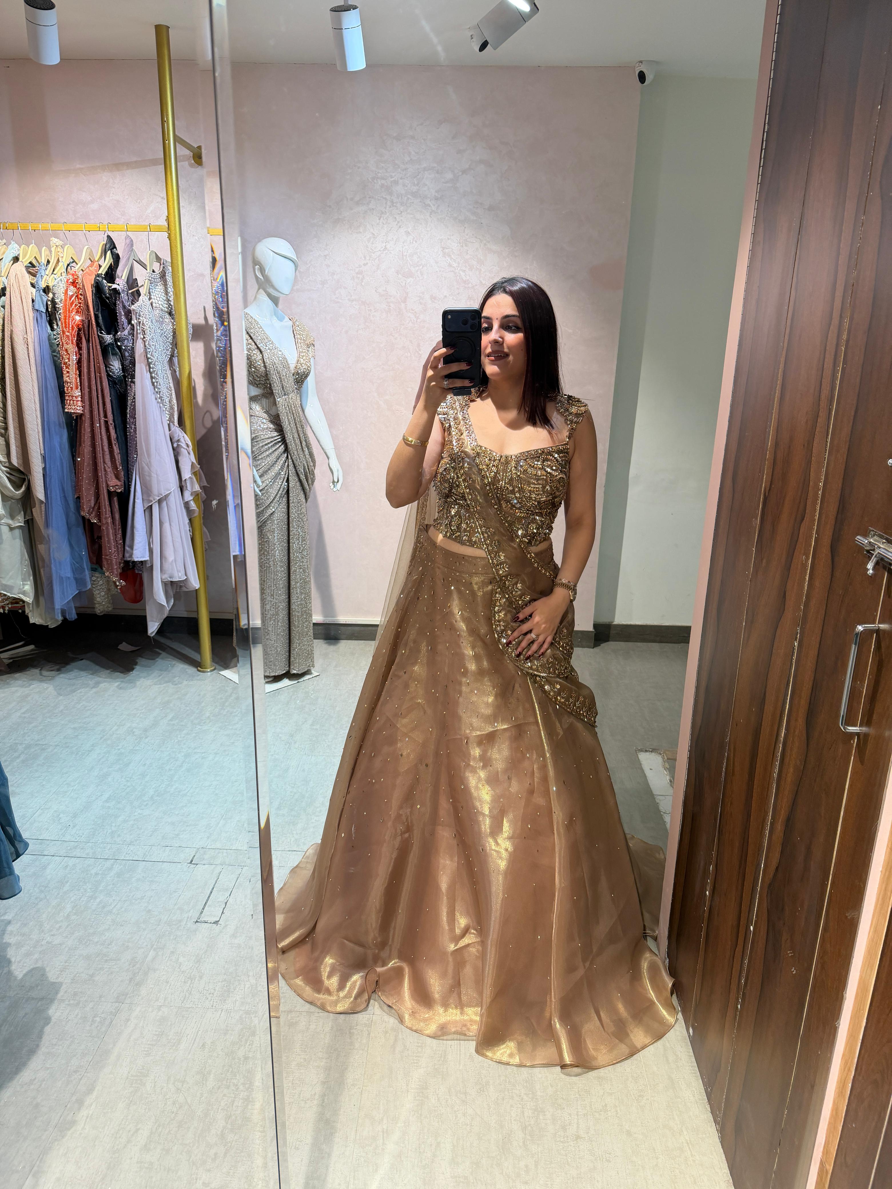 Fairy Drape Lehenga Set