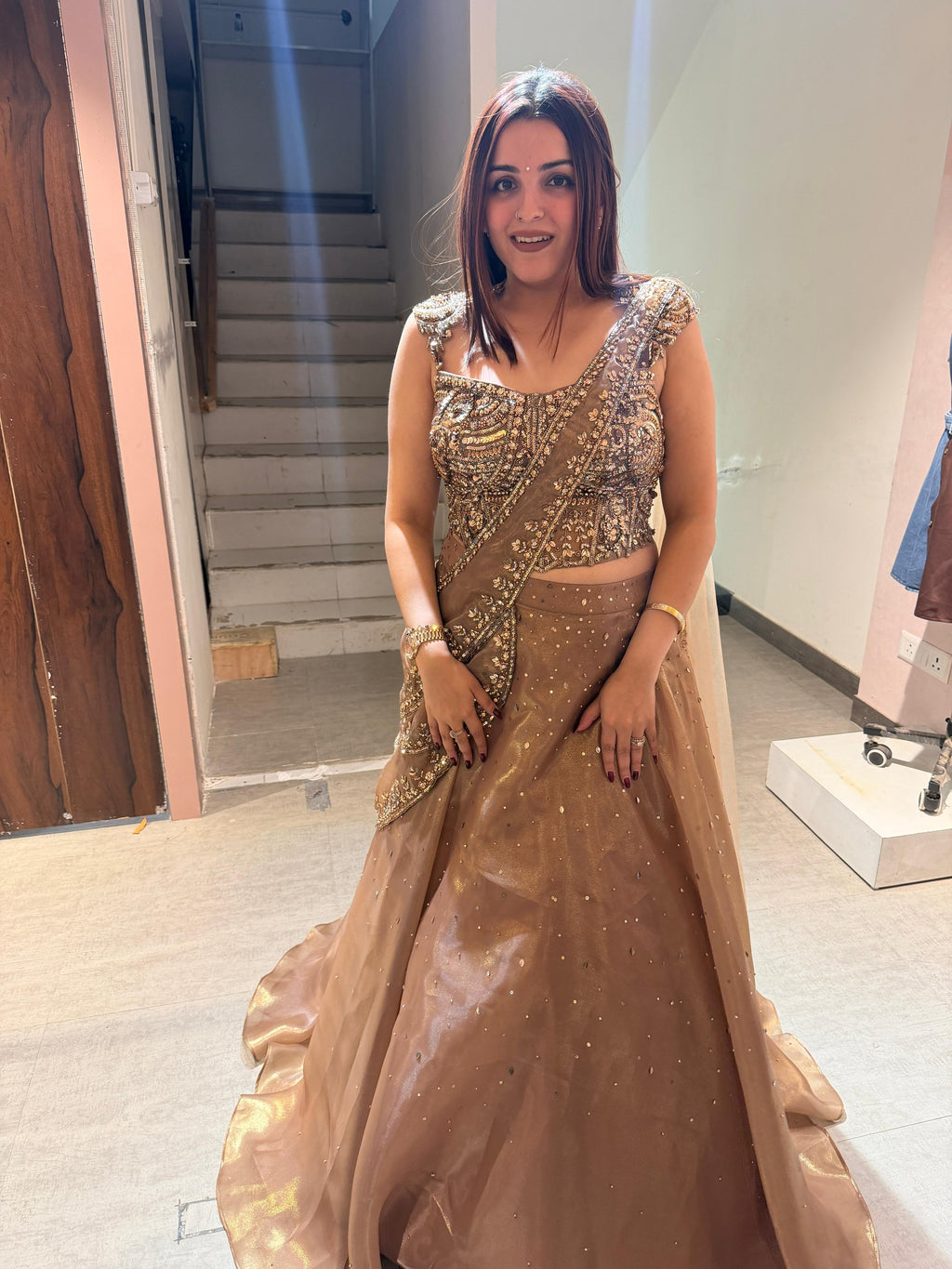 Fairy Drape Lehenga Set