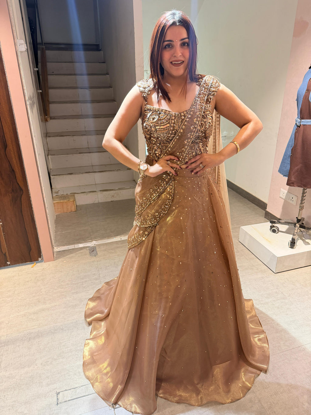 Fairy Drape Lehenga Set