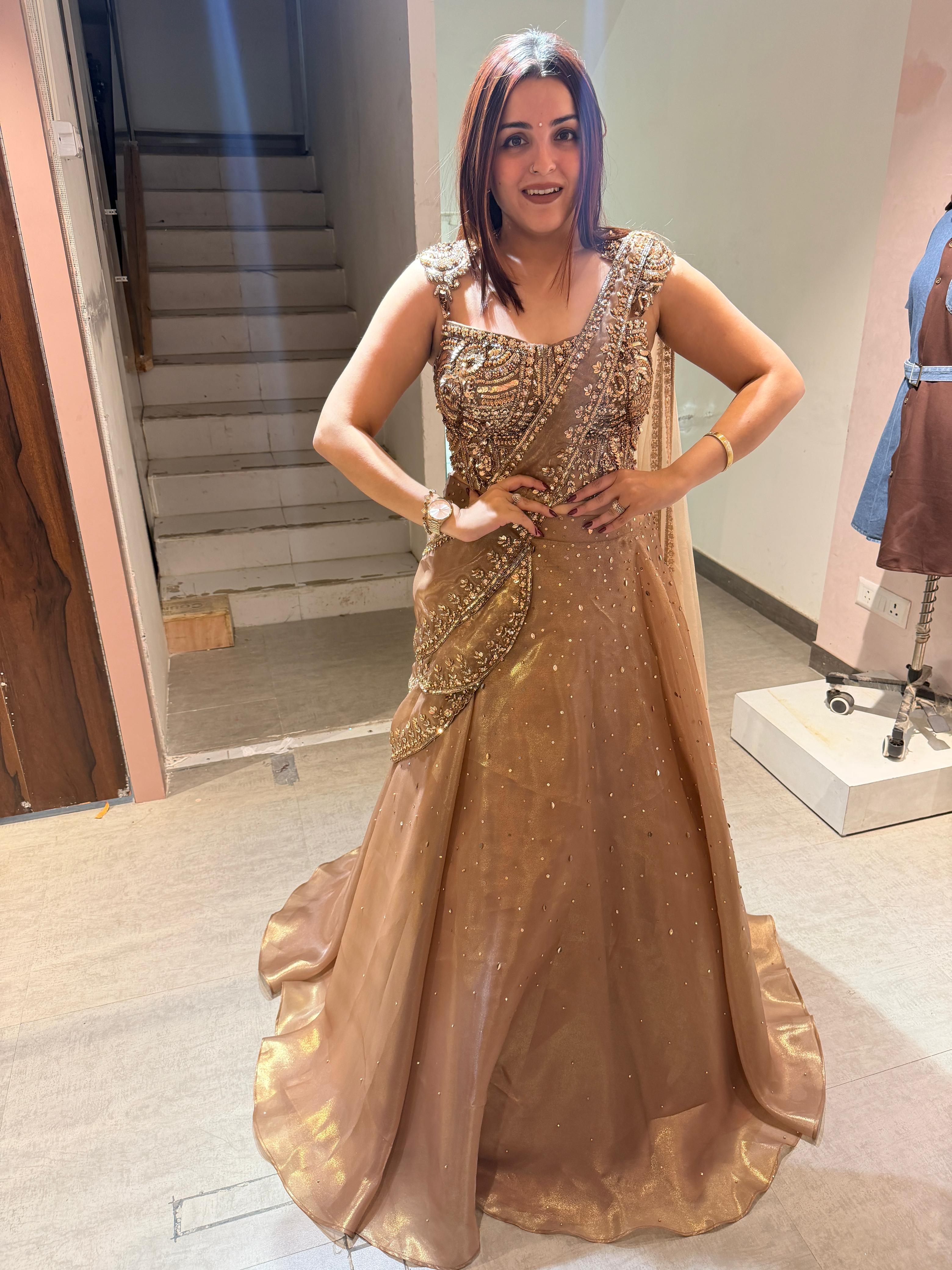 Fairy Drape Lehenga Set