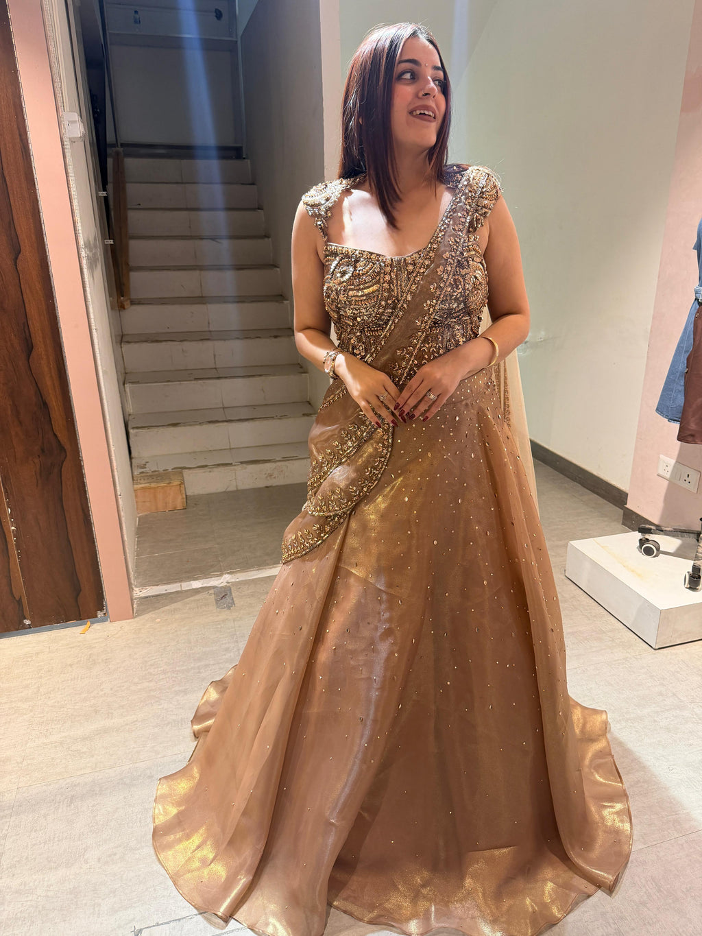 Fairy Drape Lehenga Set