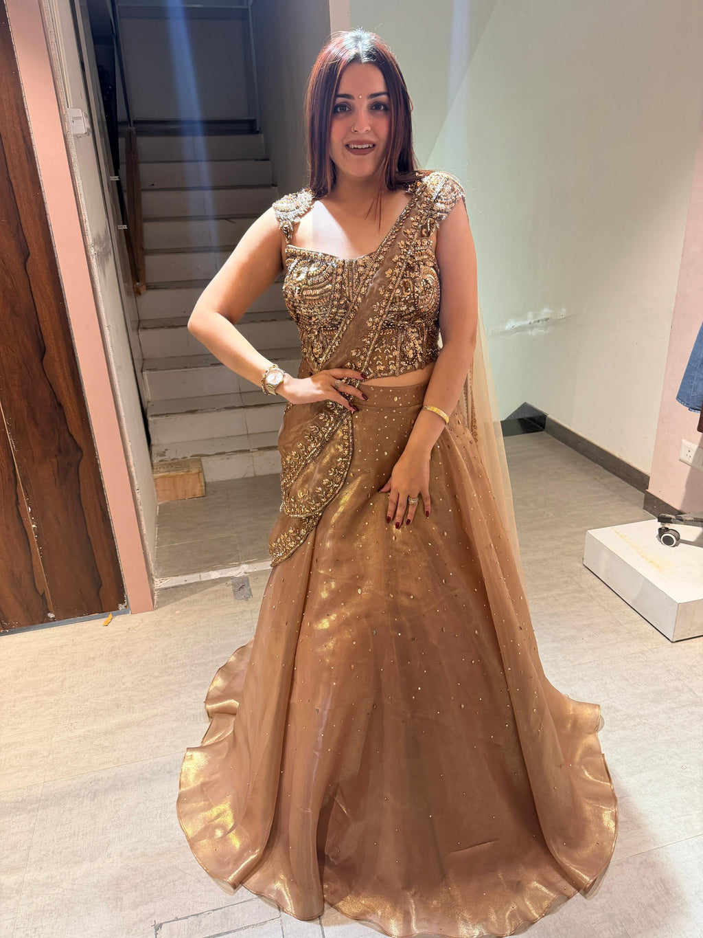 Fairy Drape Lehenga Set