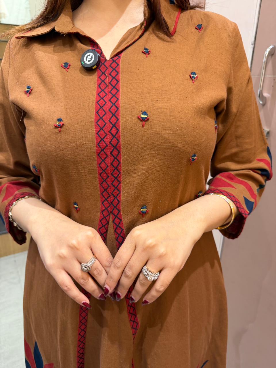 Shrin A-Line Kurta Set